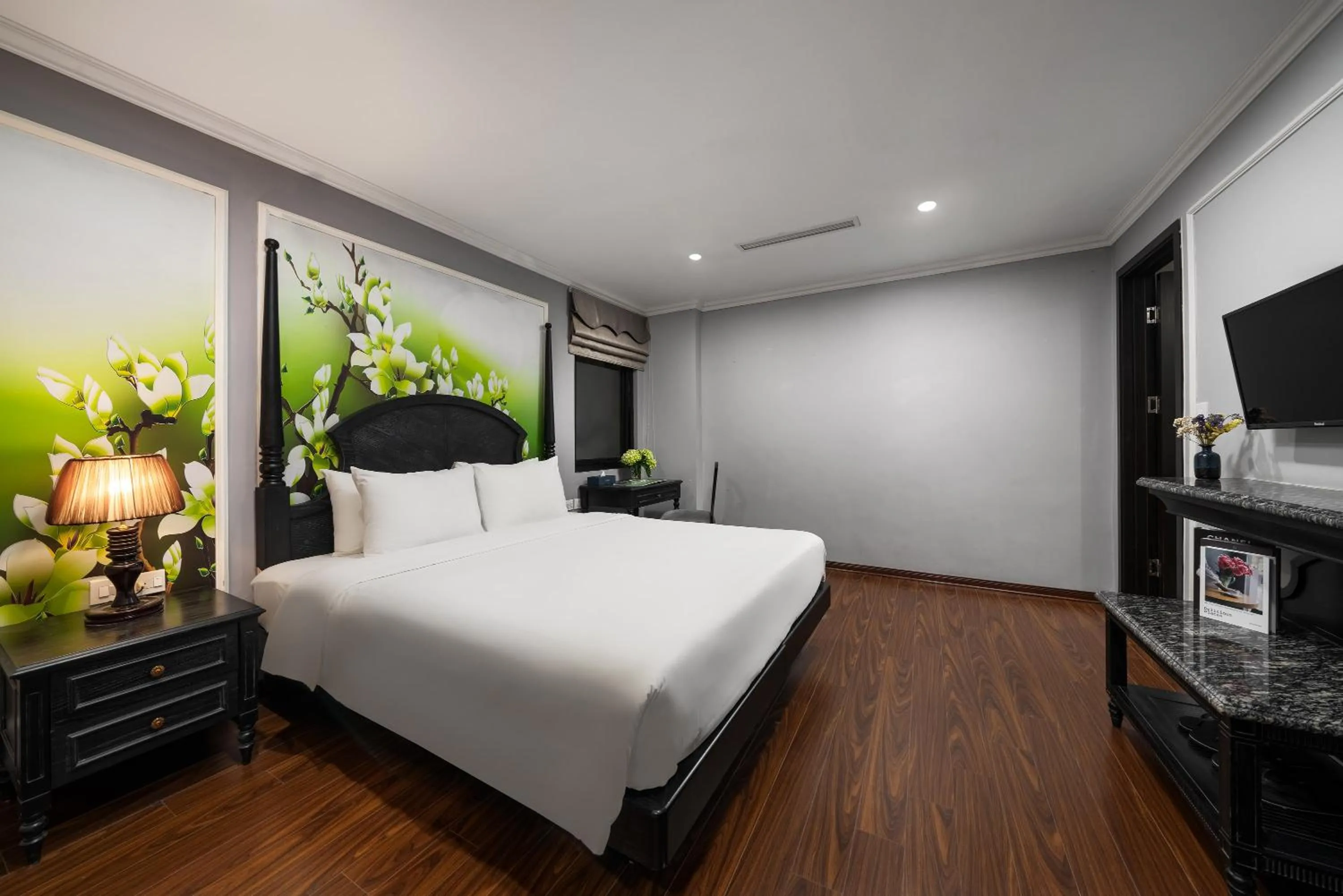 Photo of the whole room, Bed in Amara Hanoi Hotel and Spa