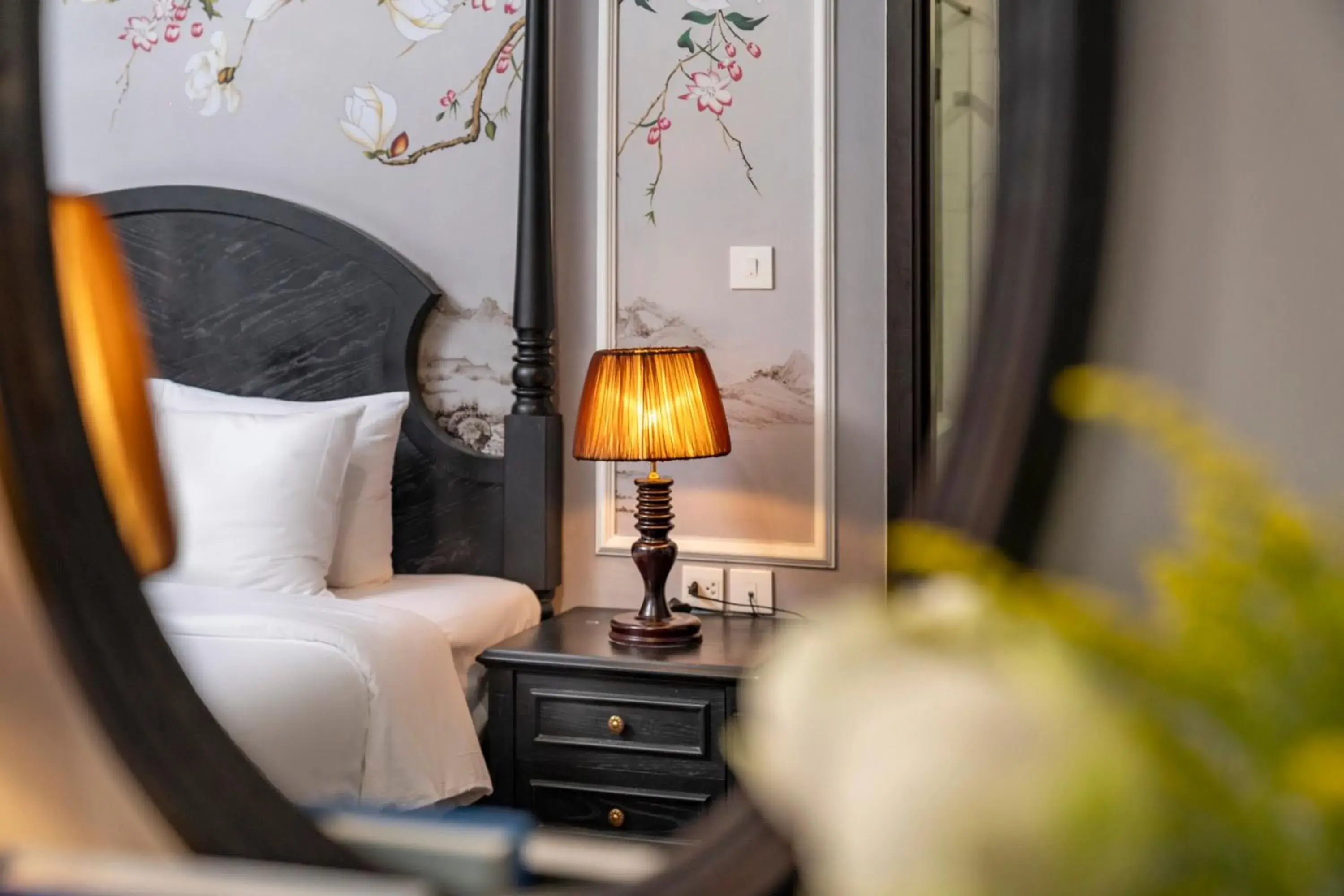 Bed in Amara Hanoi Hotel and Spa Bed in Amara Hanoi Hotel and Spa