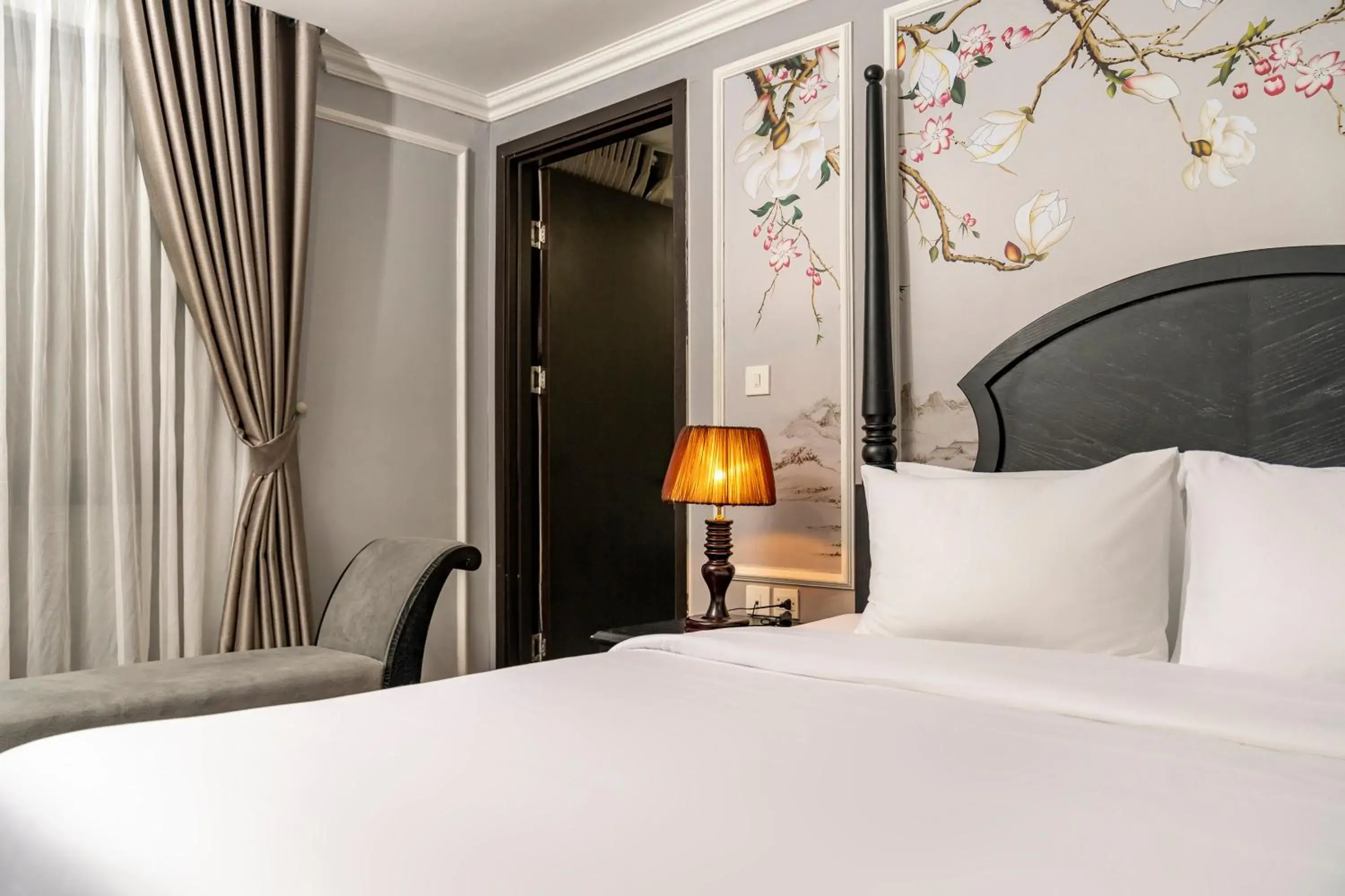 Bed in Amara Hanoi Hotel and Spa Bed in Amara Hanoi Hotel and Spa