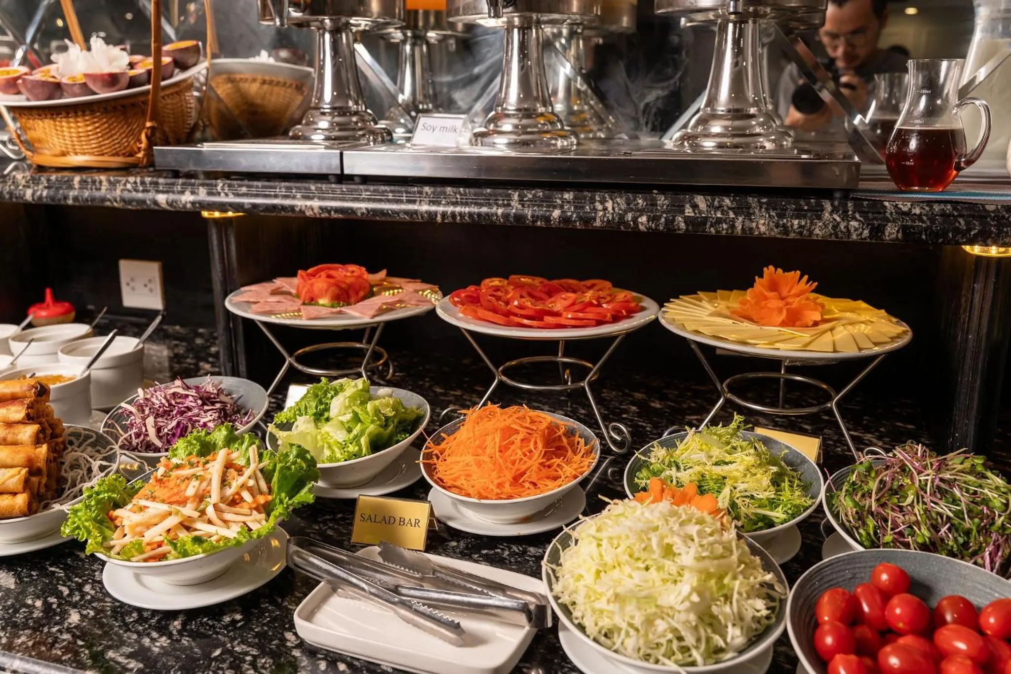 Buffet breakfast in Amara Hanoi Hotel and Spa