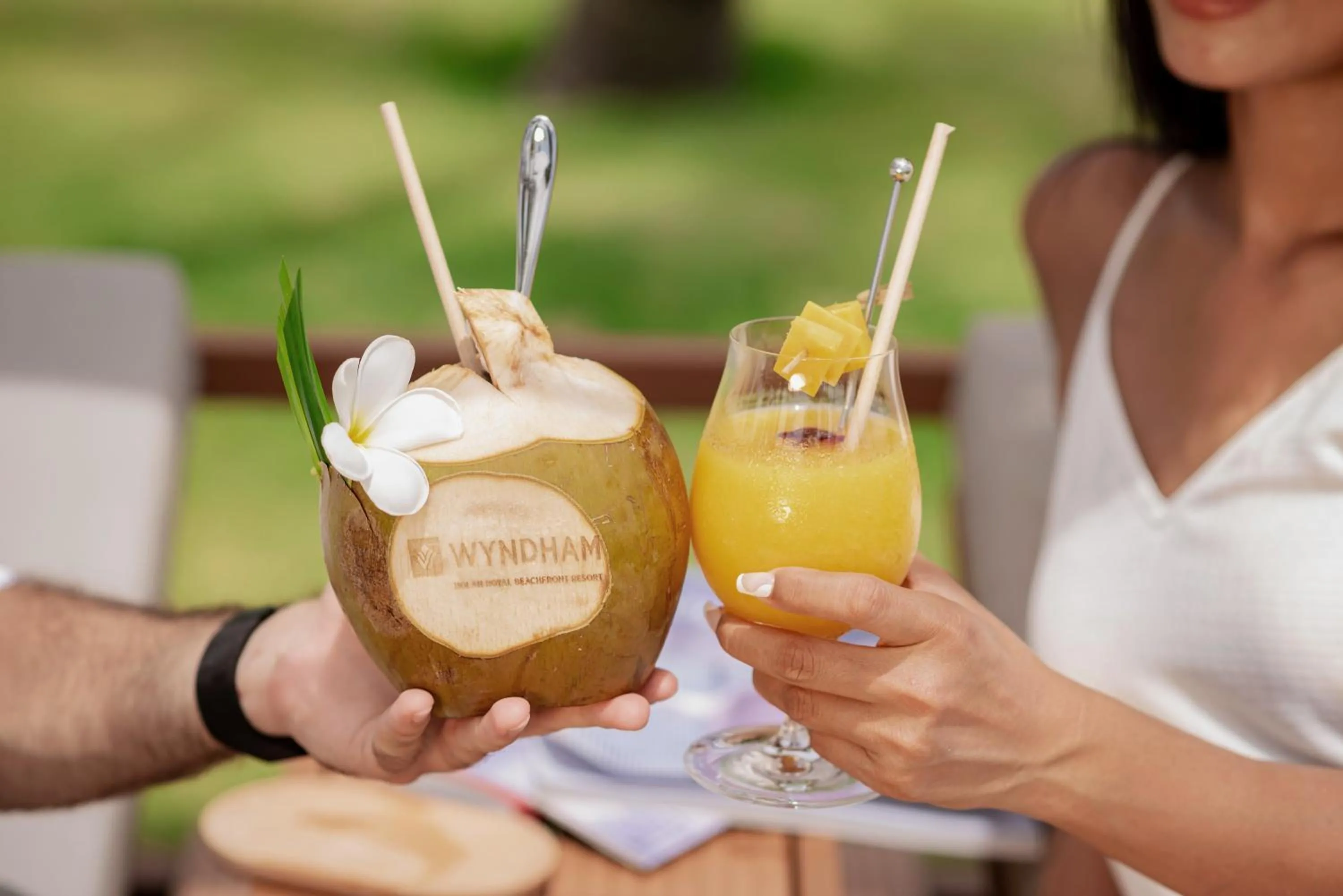 Drinks in Hoi An Royal Beachfront Villas