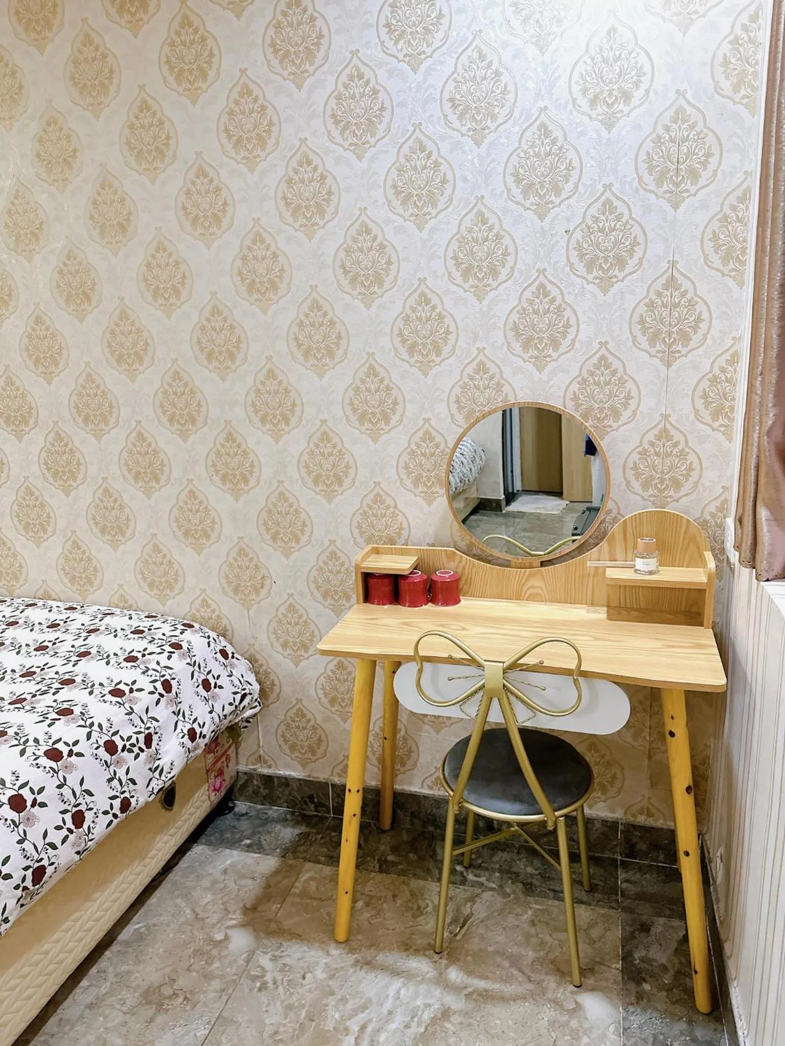 Bed in Xing City Hotel Dalat