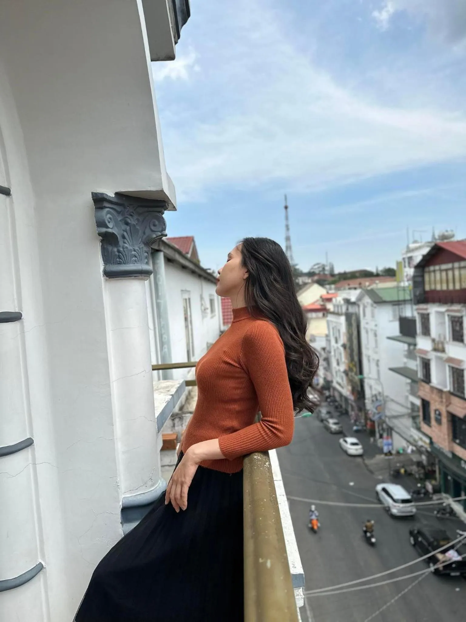 City view in Xing City Hotel Dalat