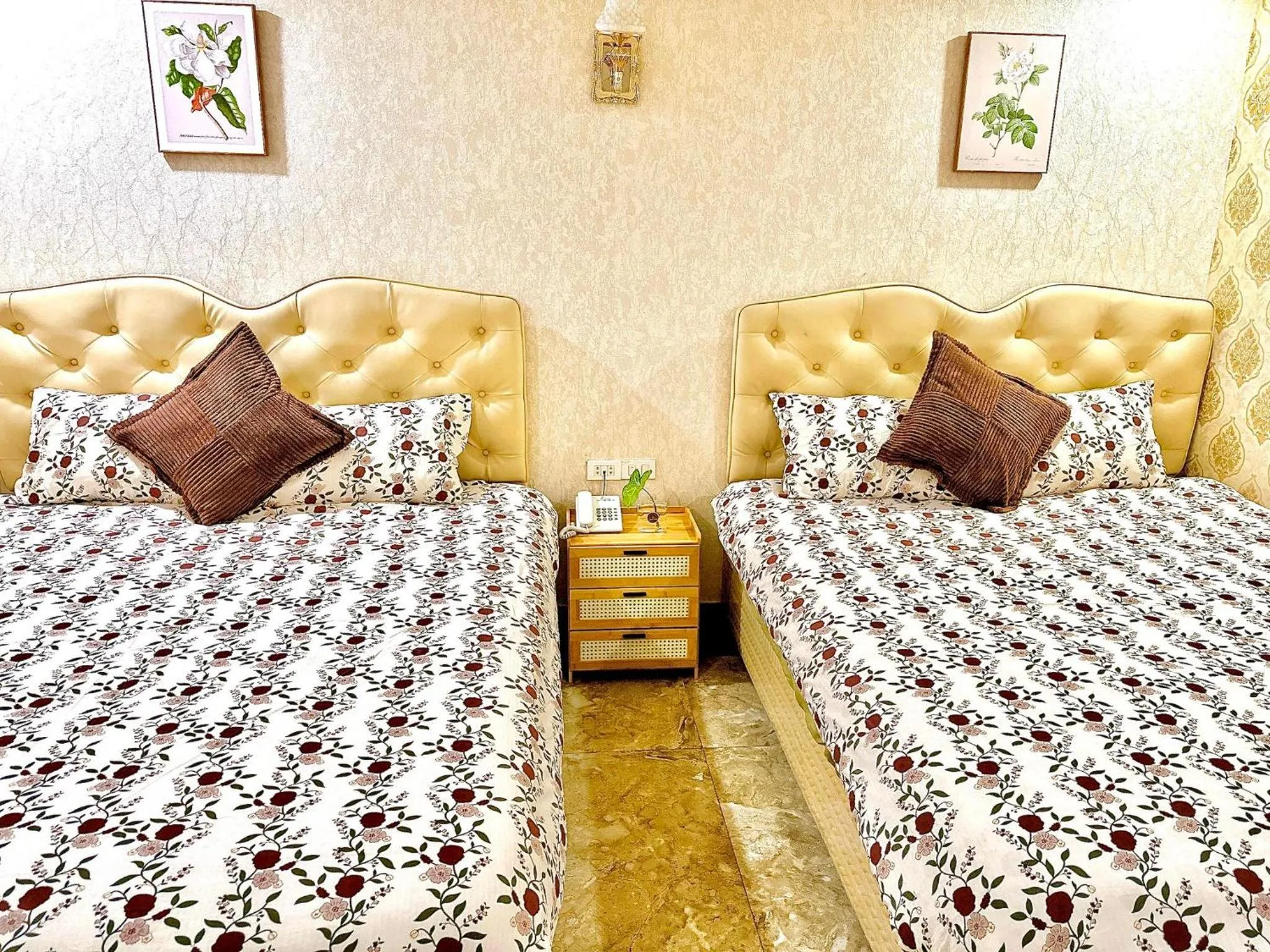 Bed in Xing City Hotel Dalat