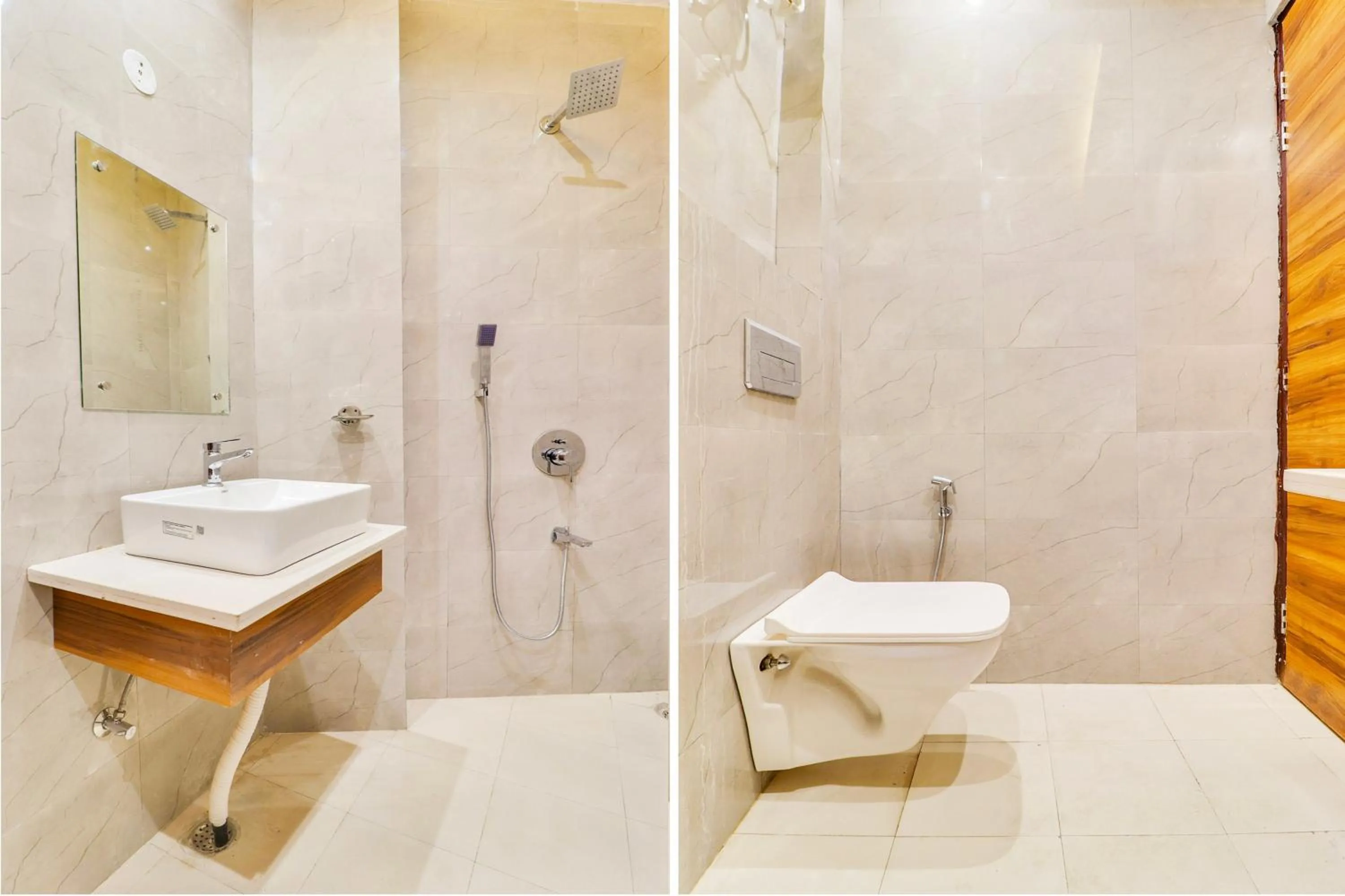 Bathroom in Super Collection O Kanwali Road Near Railway Station