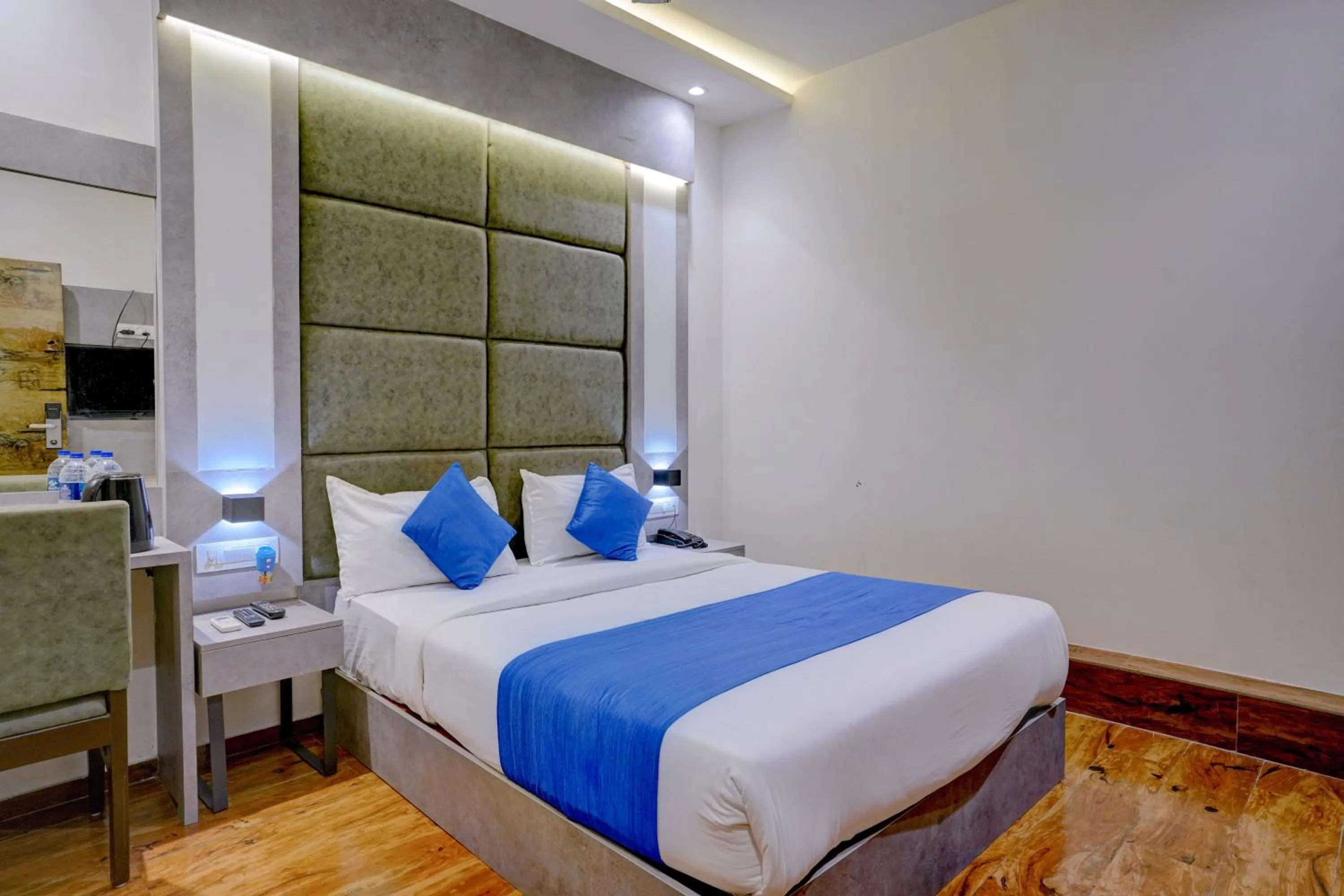 Bed in Hotel Gorrion