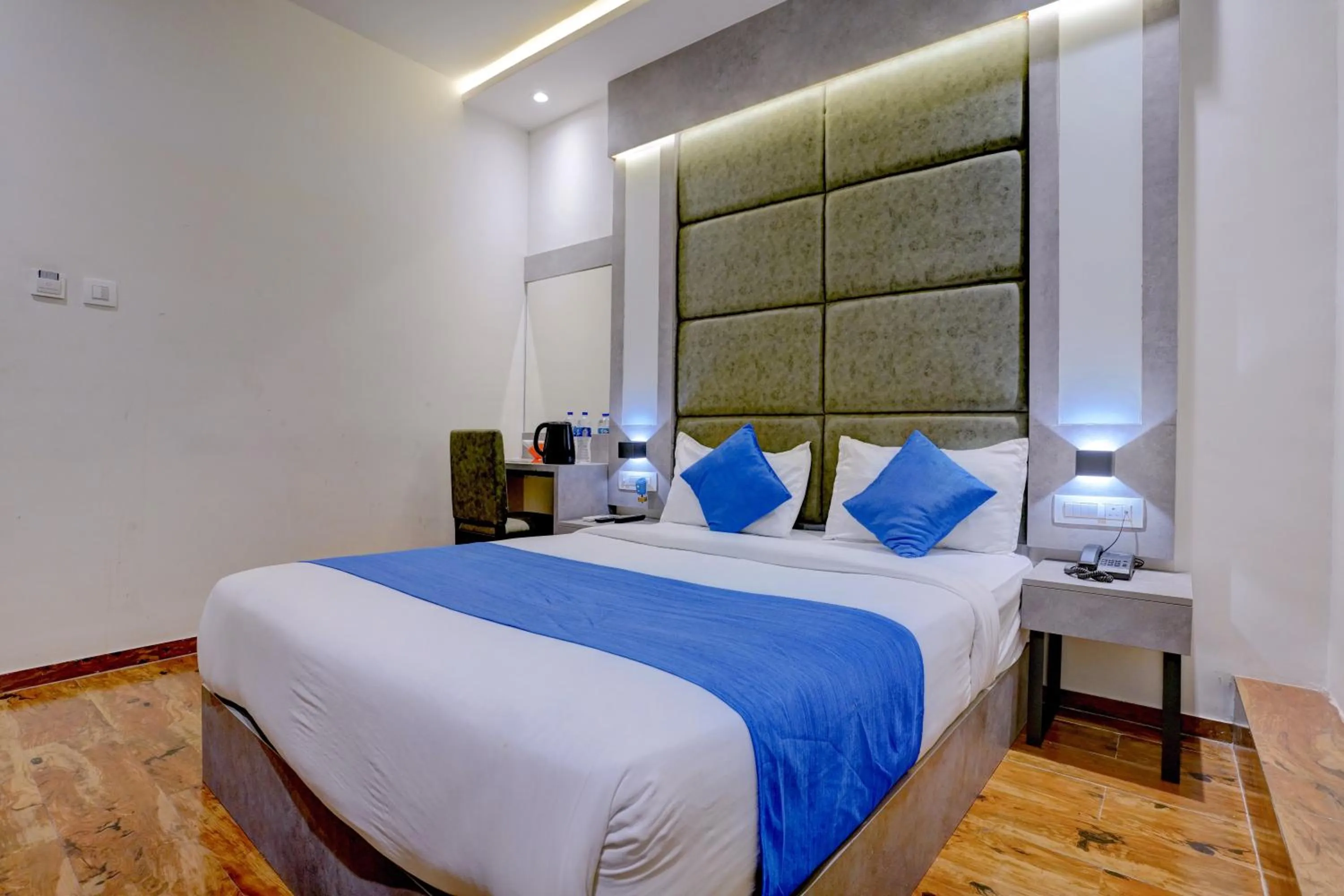 Bed in Hotel Gorrion