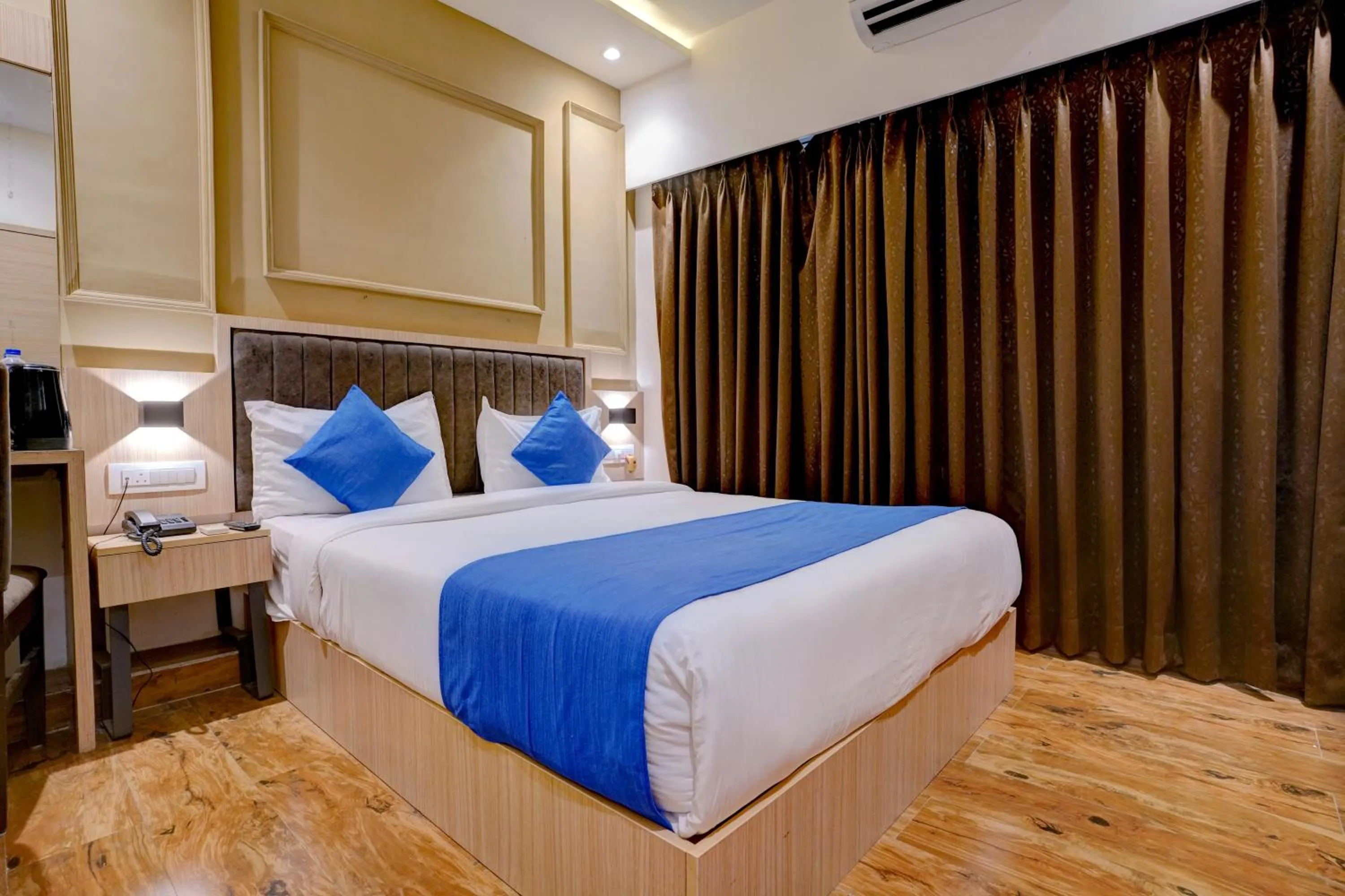 Bed in Hotel Gorrion