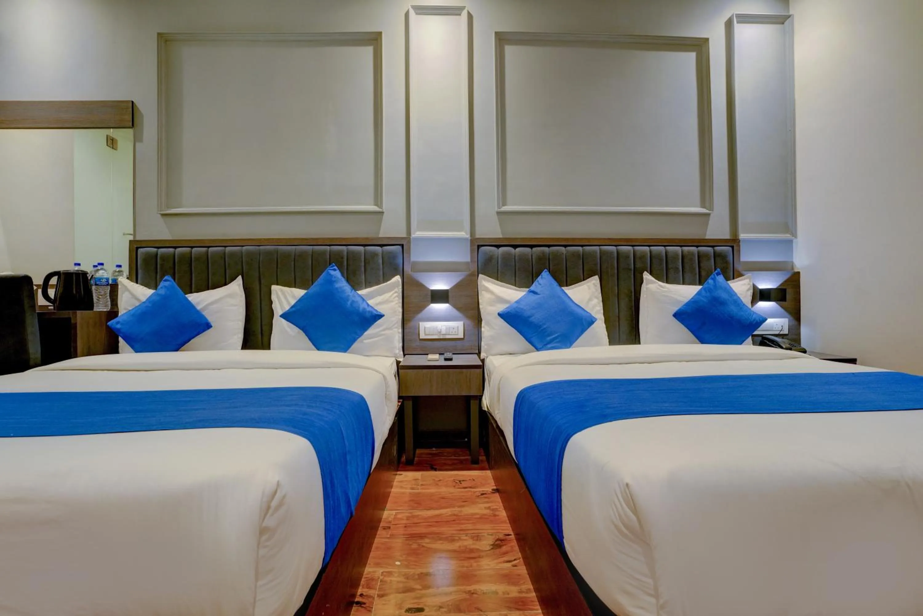 Bed in Hotel Gorrion