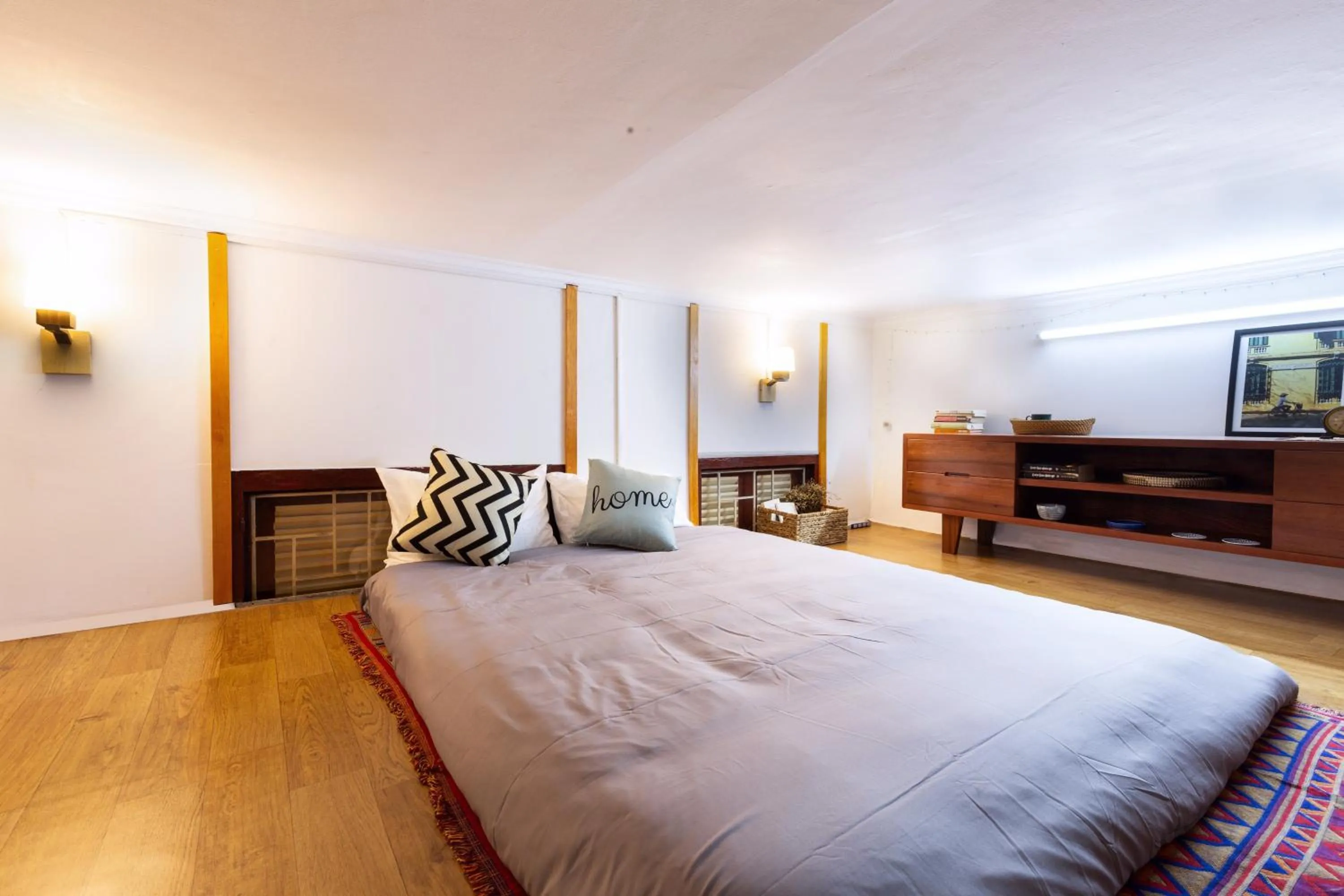 Bed in Laca Homestay