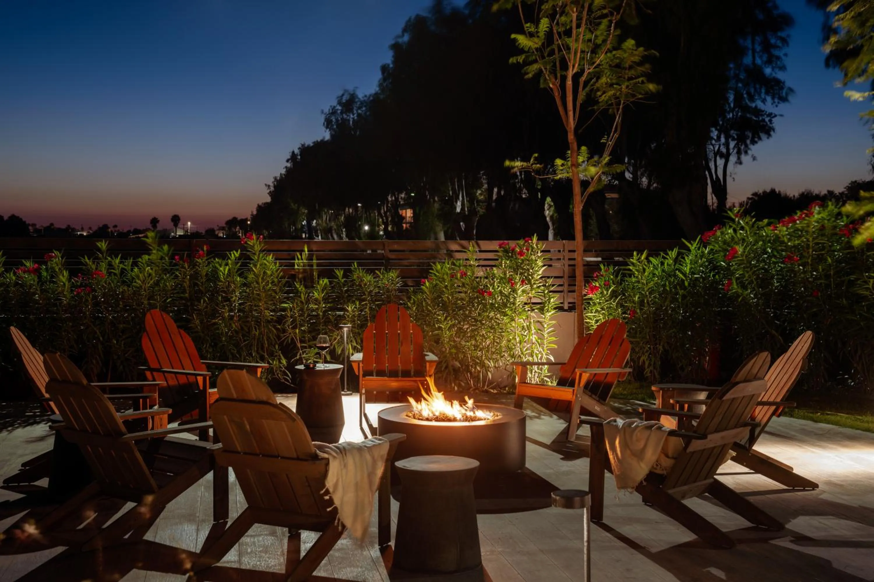 fireplace in The Ritual, A Wellness Retreat