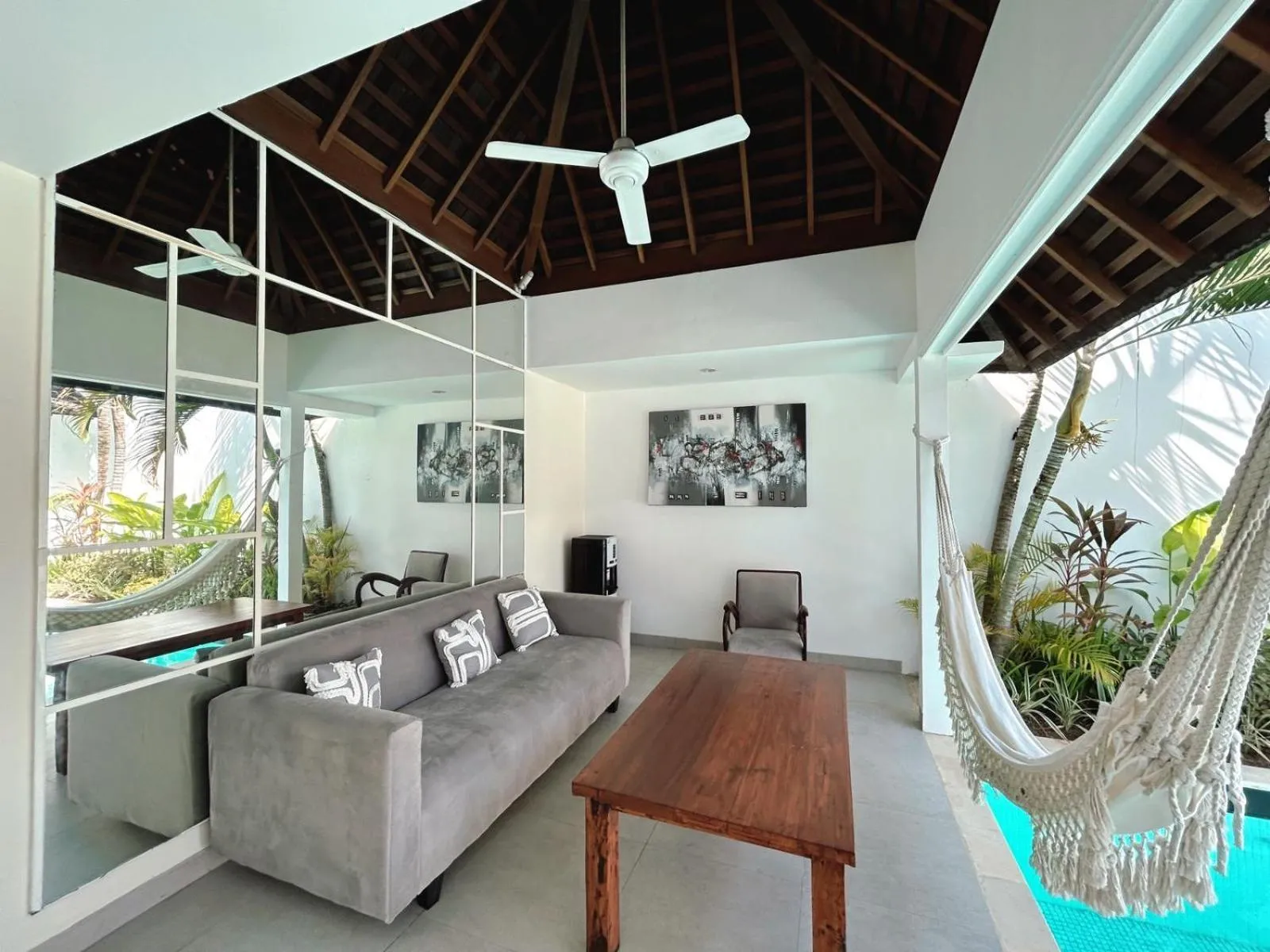 Living room in Astana Villas
