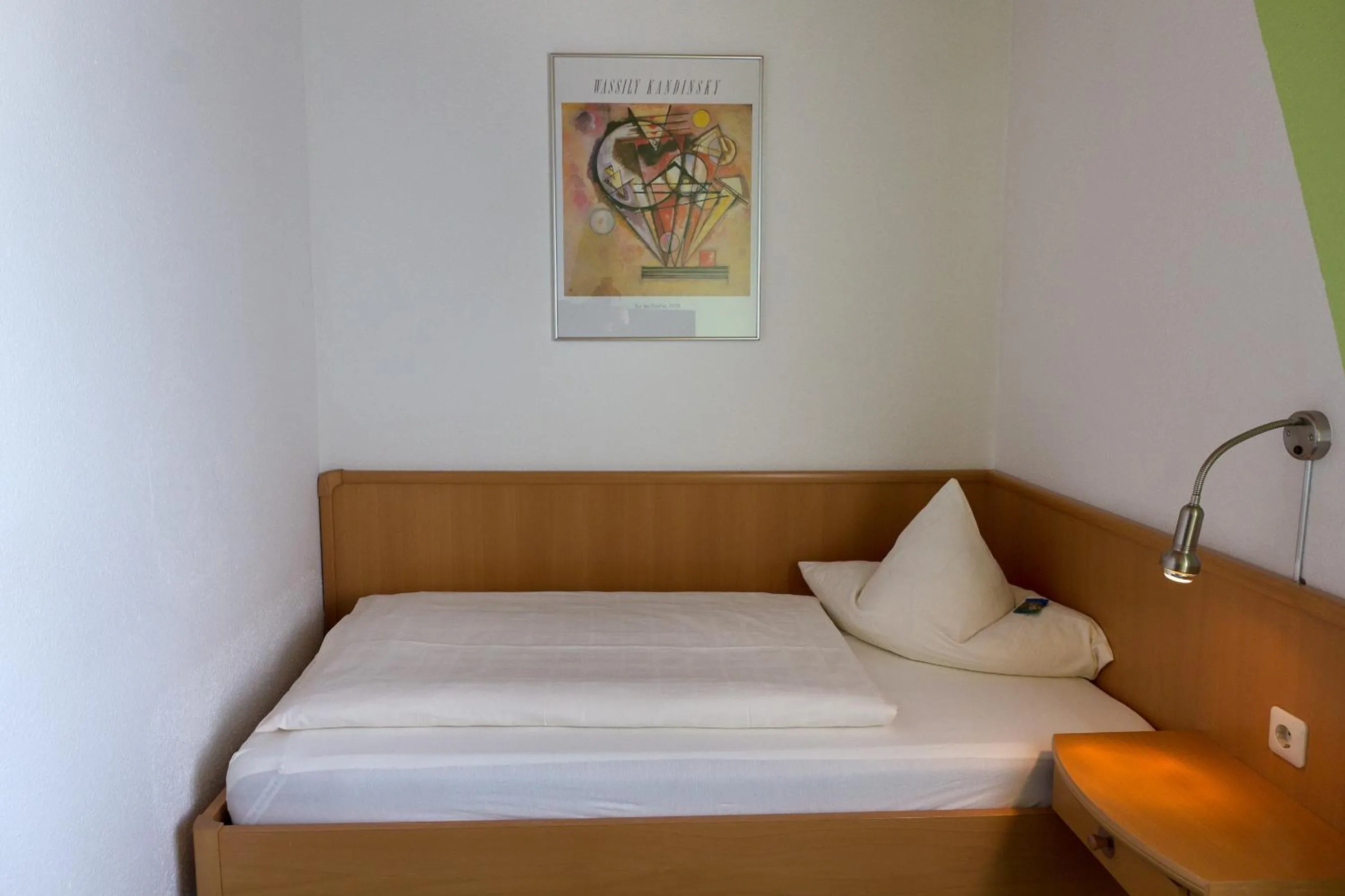 Bed in Hotel Deutsches Haus