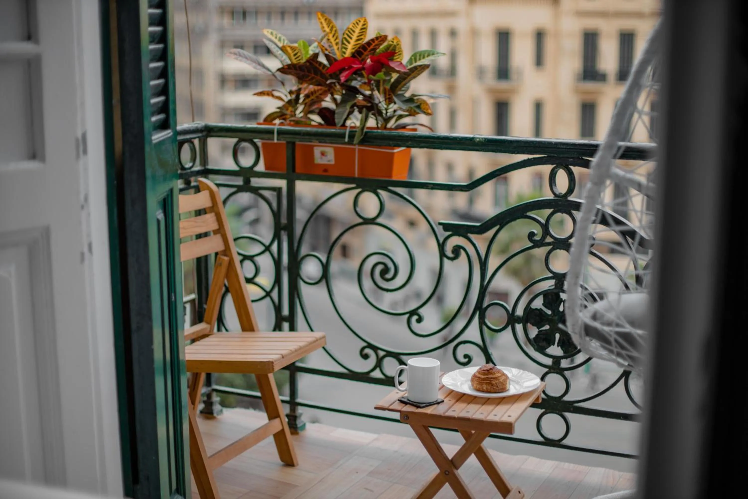 Balcony/Terrace in The Square Boutique Hotel