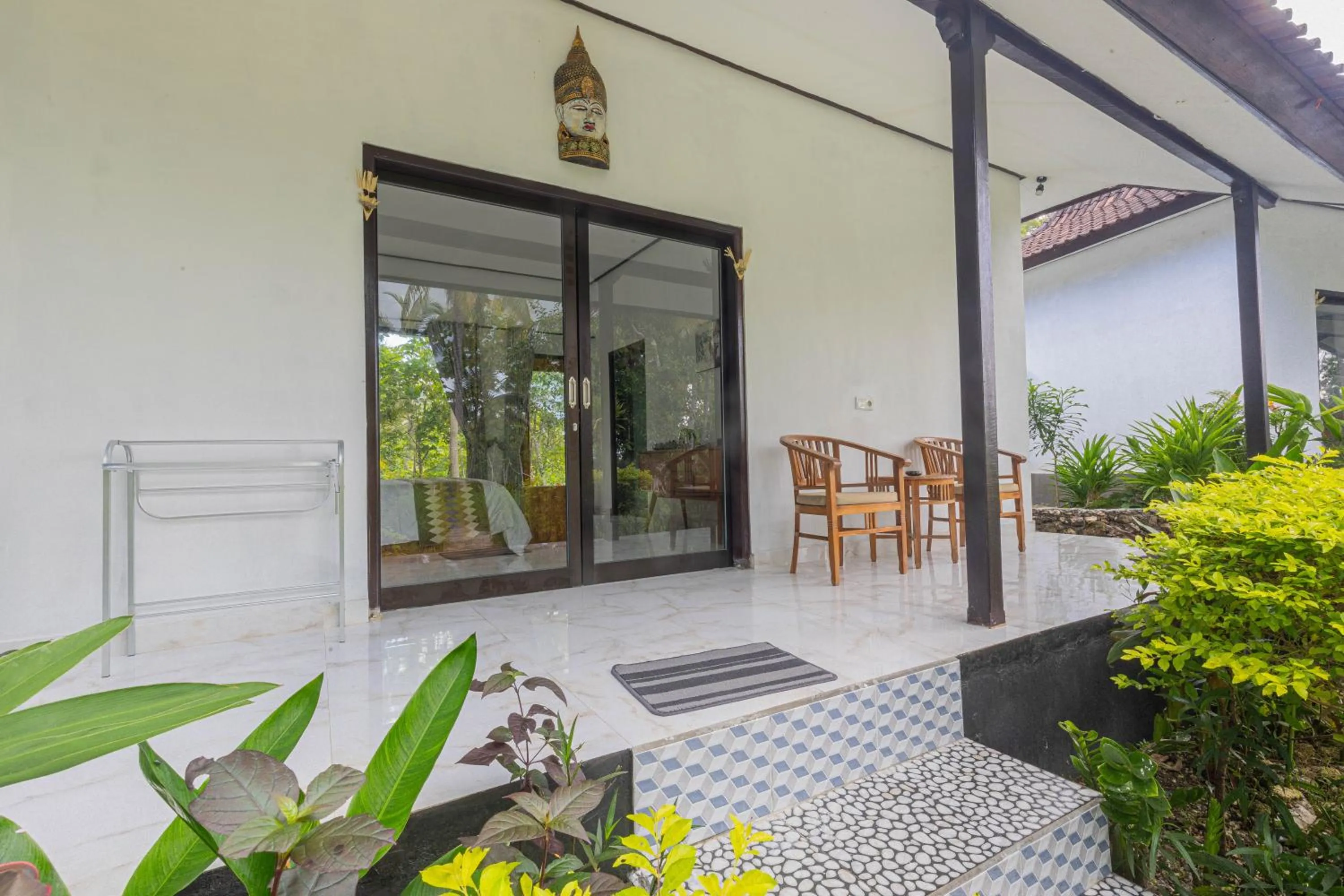 Balcony/Terrace in Radjes Bungalow Nusa Penida
