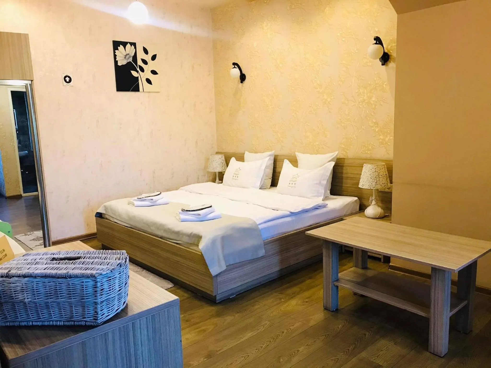 View (from property/room), Bed in Sanapiro +