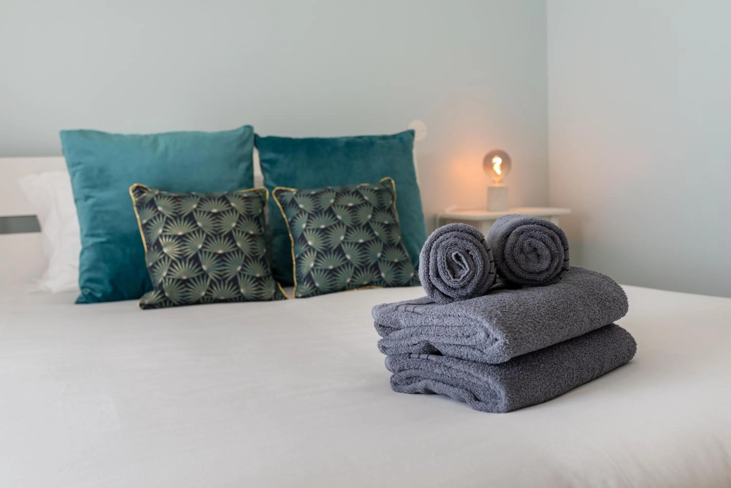 Bed in Fika Guest House