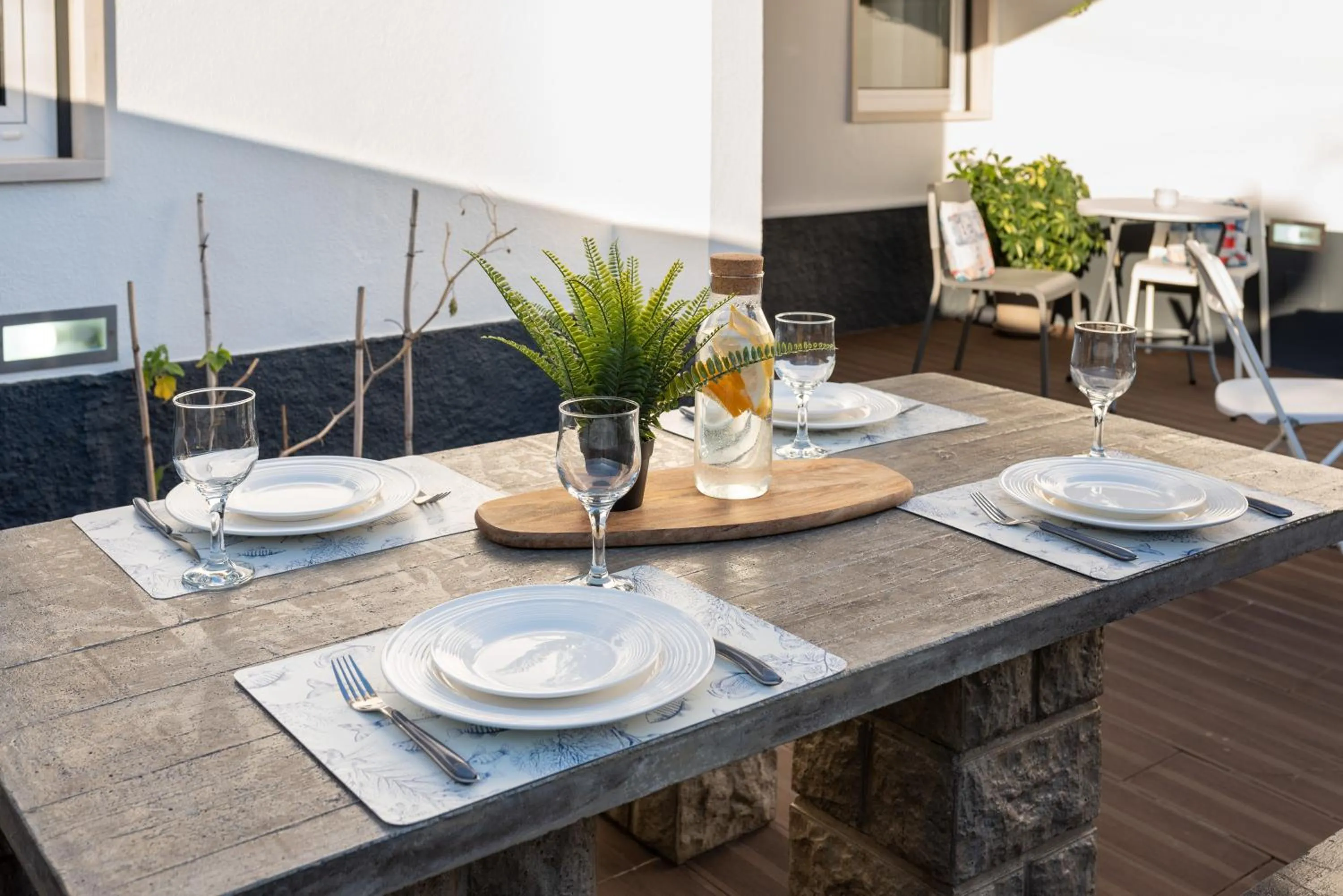 Balcony/Terrace in Fika Guest House