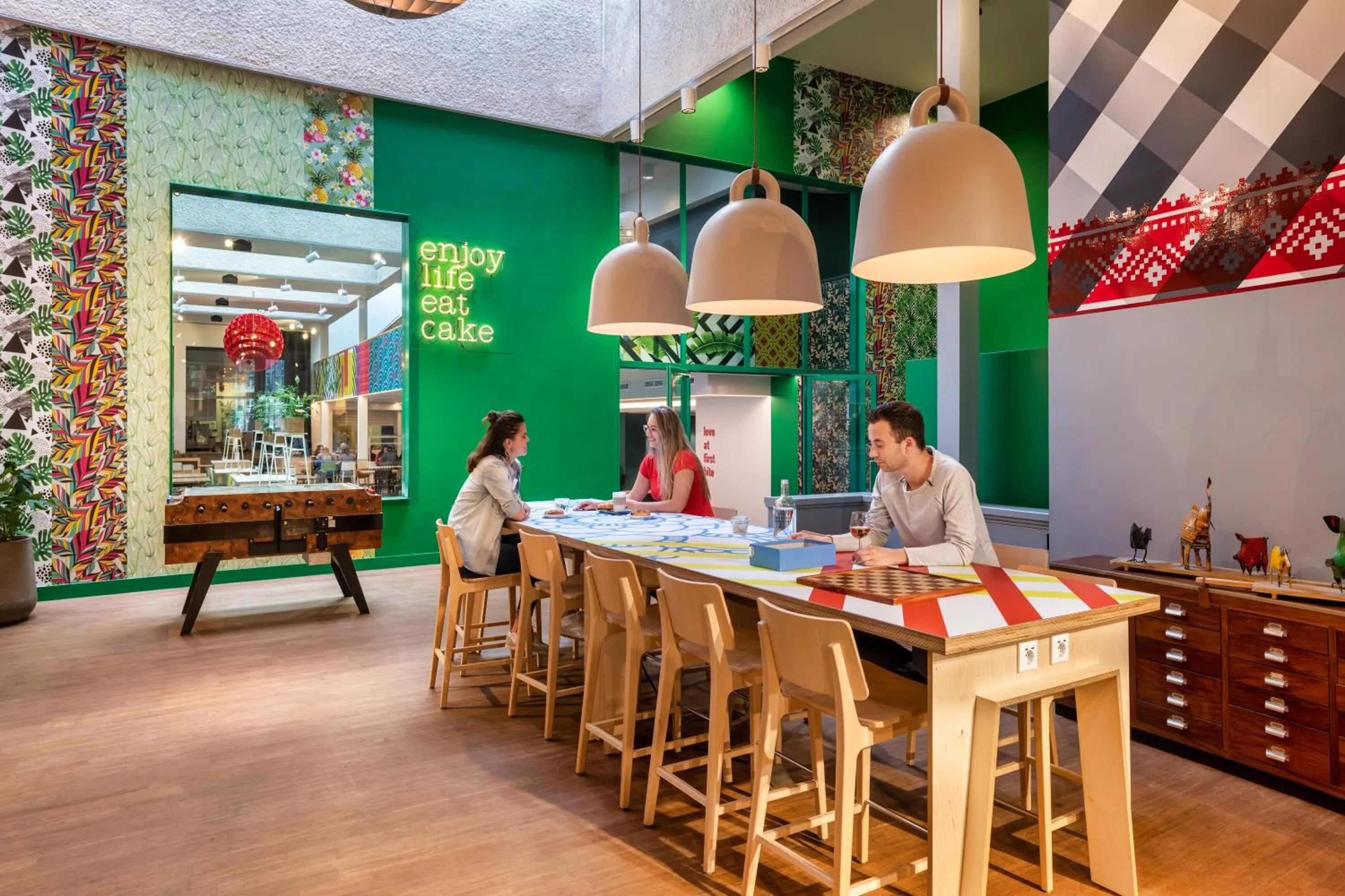 Restaurant/places to eat in Stayokay Hostel Amsterdam Oost