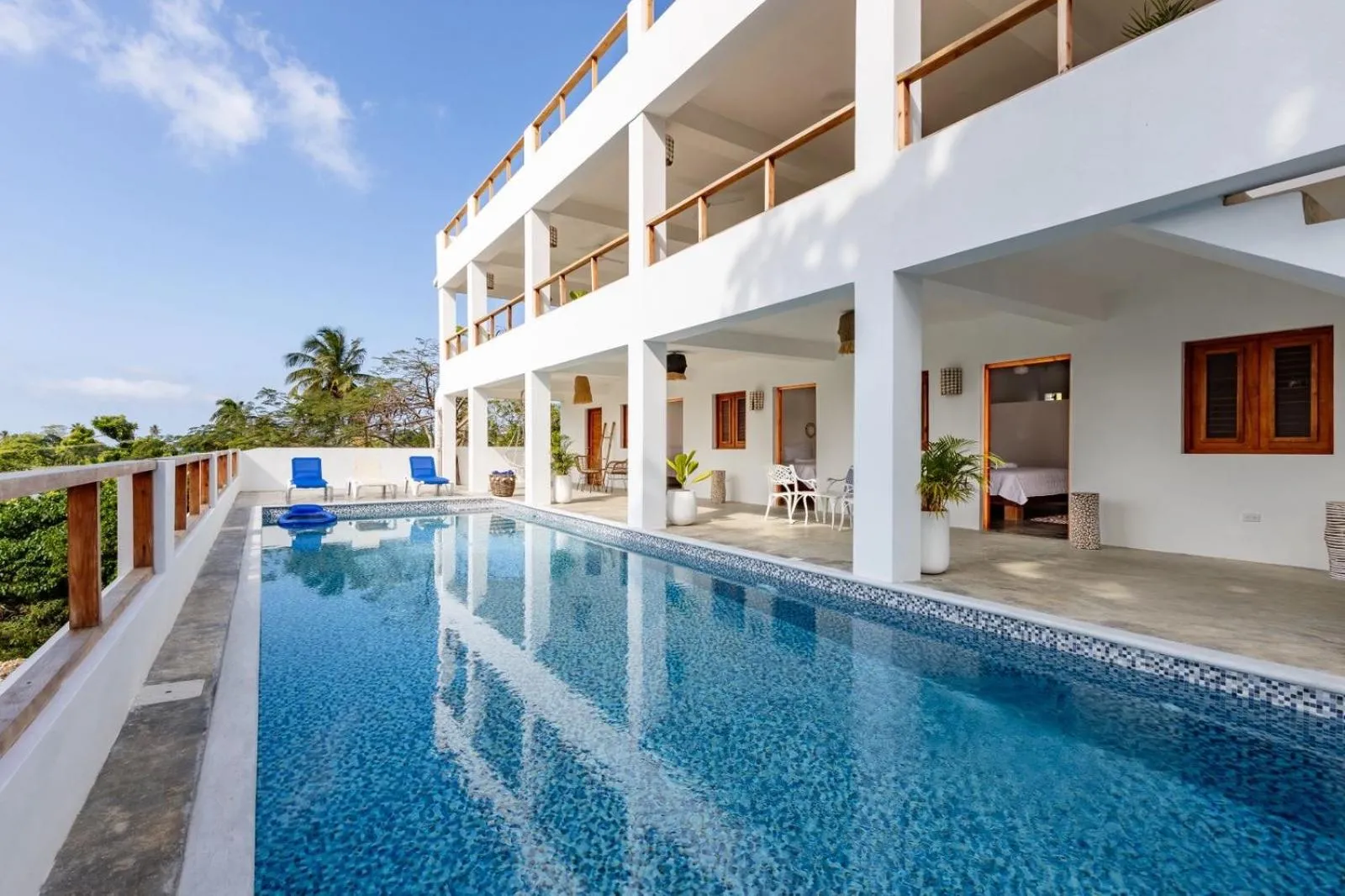 Casa flor - 16 pax, vista al mar, 2 min de la playa