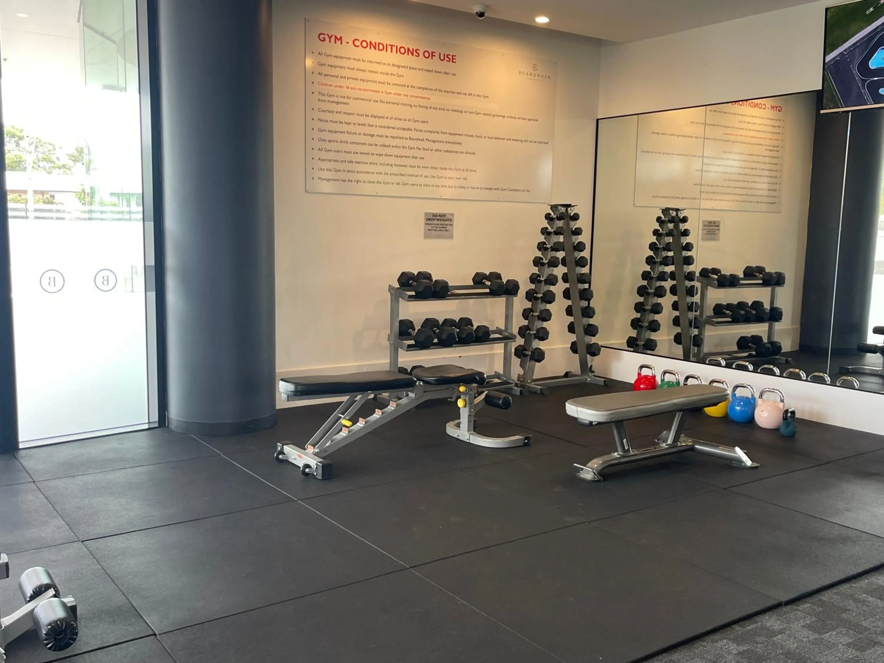 Fitness centre/facilities in Boardwalk Burleigh Beach Best Location