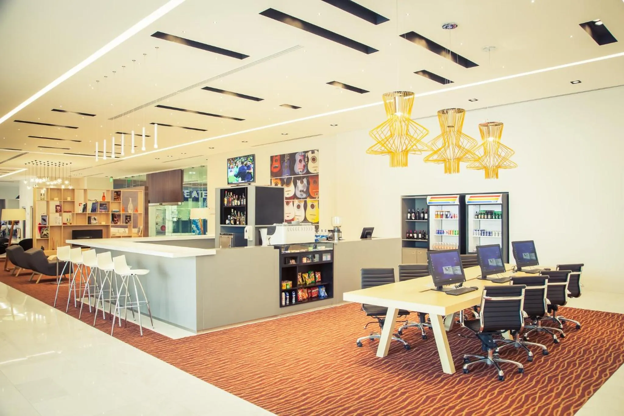 Lobby or reception in Fiesta Inn Plaza Central Aeropuerto