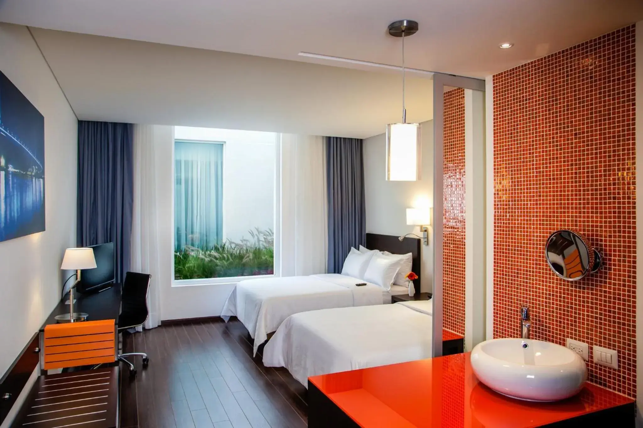 Photo of the whole room, Bed in Fiesta Inn Plaza Central Aeropuerto Photo of the whole room, Bed in Fiesta Inn Plaza Central Aeropuerto