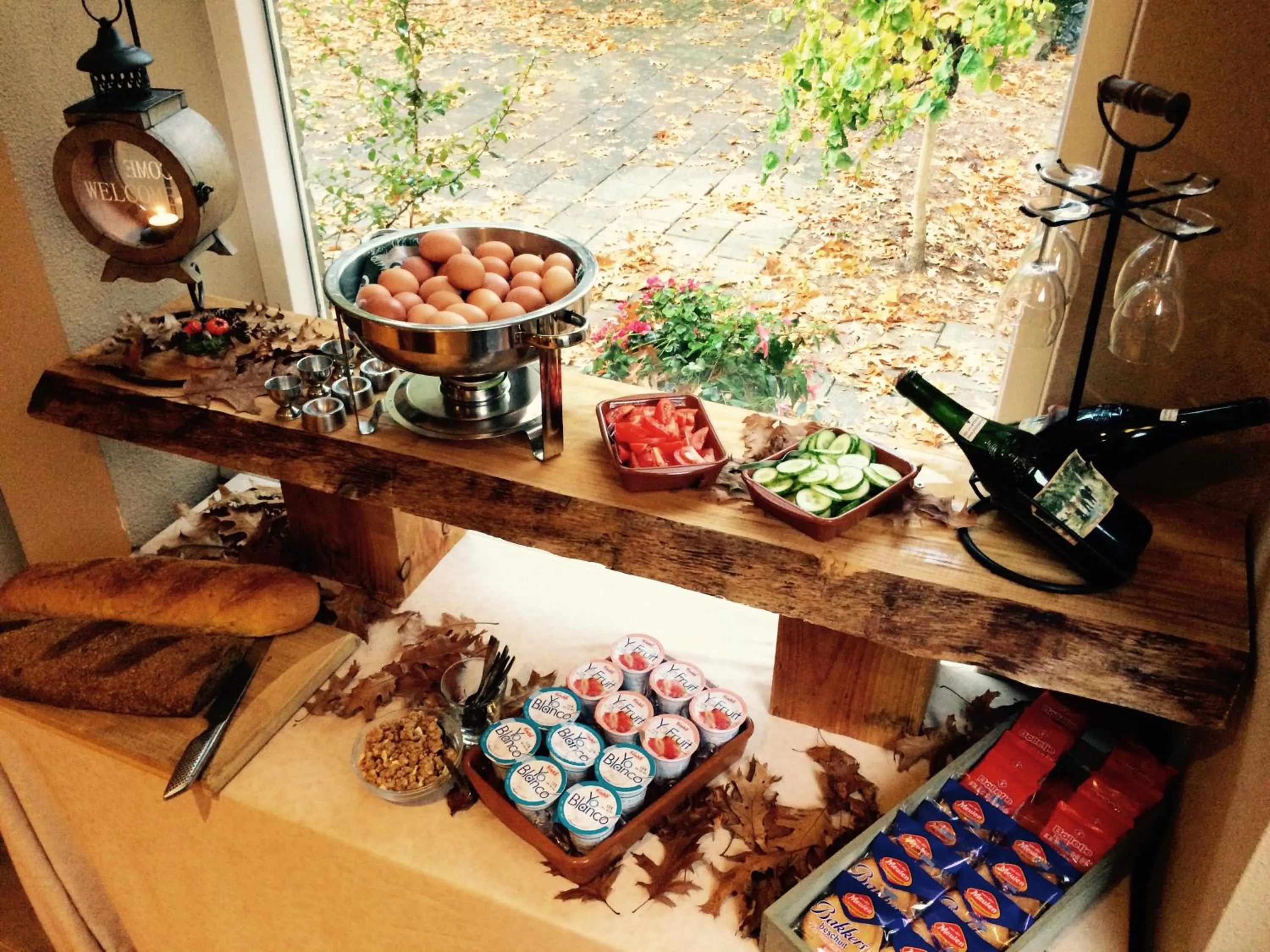 Continental breakfast in Lodges Veluwse Poort