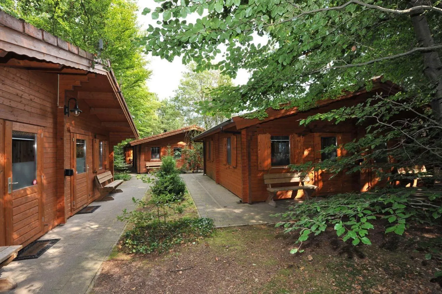 Facade/entrance in Lodges Veluwse Poort