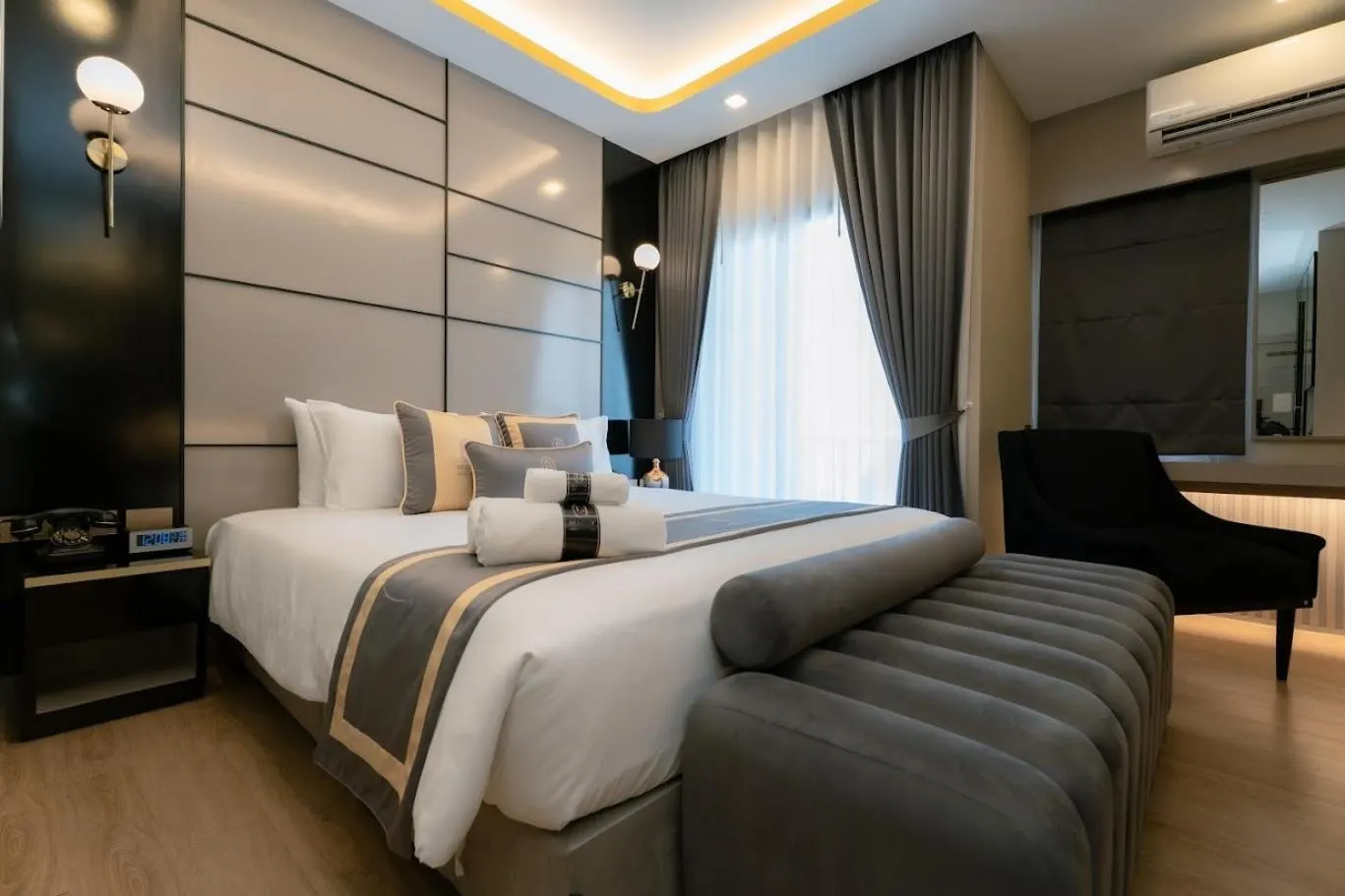 Bed in Bestier Hotel Hatyai