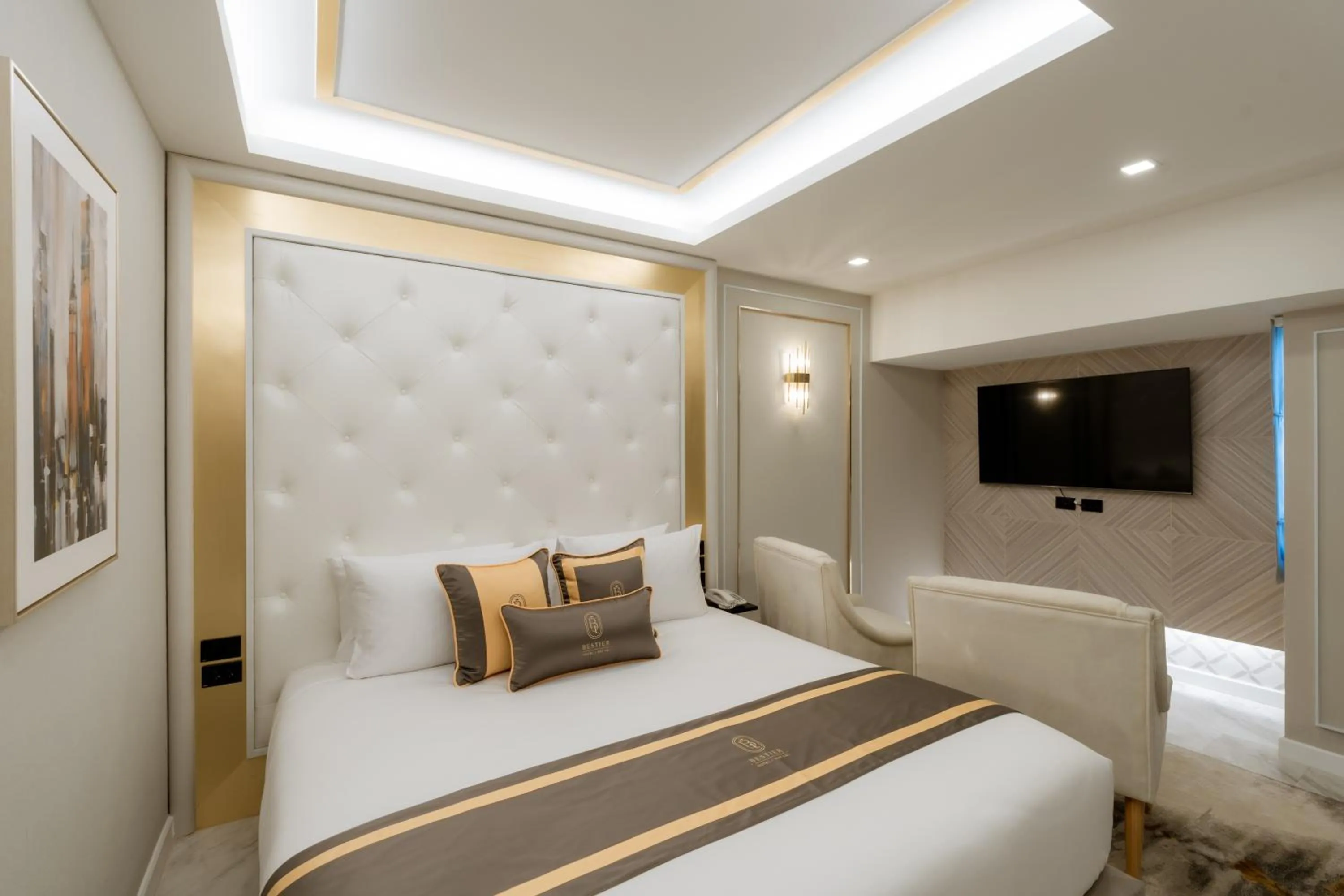 Bed in Bestier Hotel Hatyai