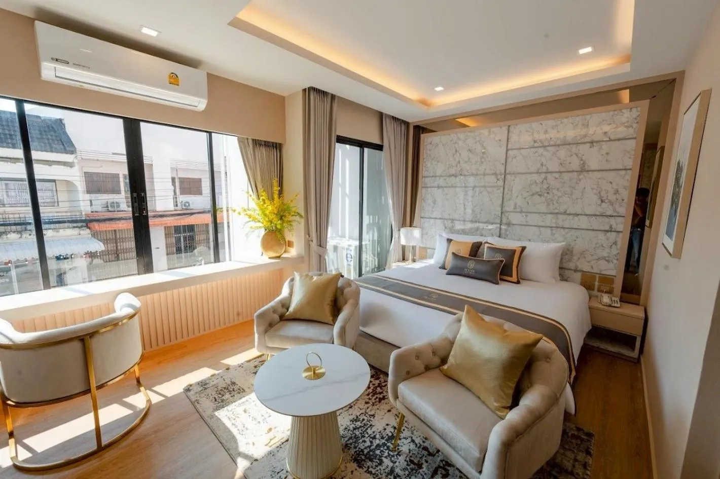 Bed in Bestier Hotel Hatyai