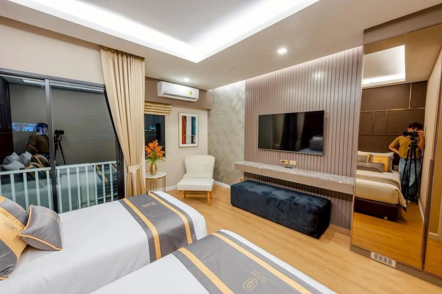 Bed in Bestier Hotel Hatyai