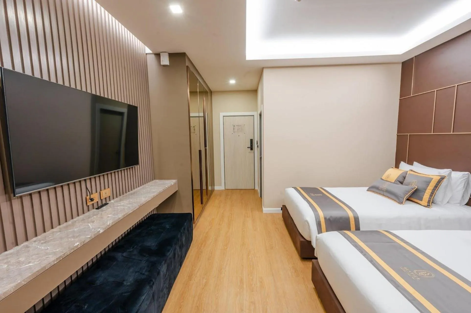 Bed in Bestier Hotel Hatyai