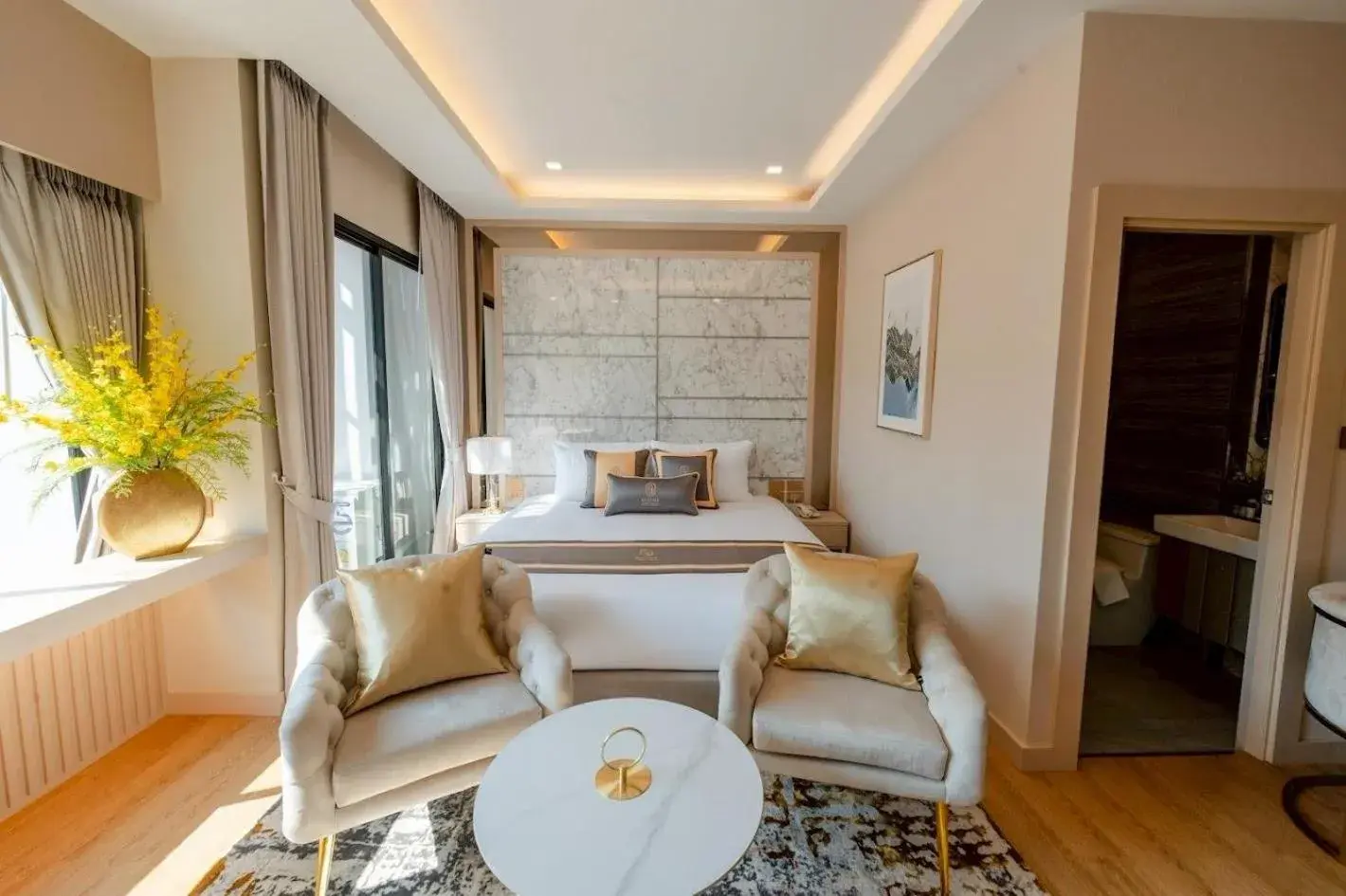 Bed in Bestier Hotel Hatyai Bed in Bestier Hotel Hatyai