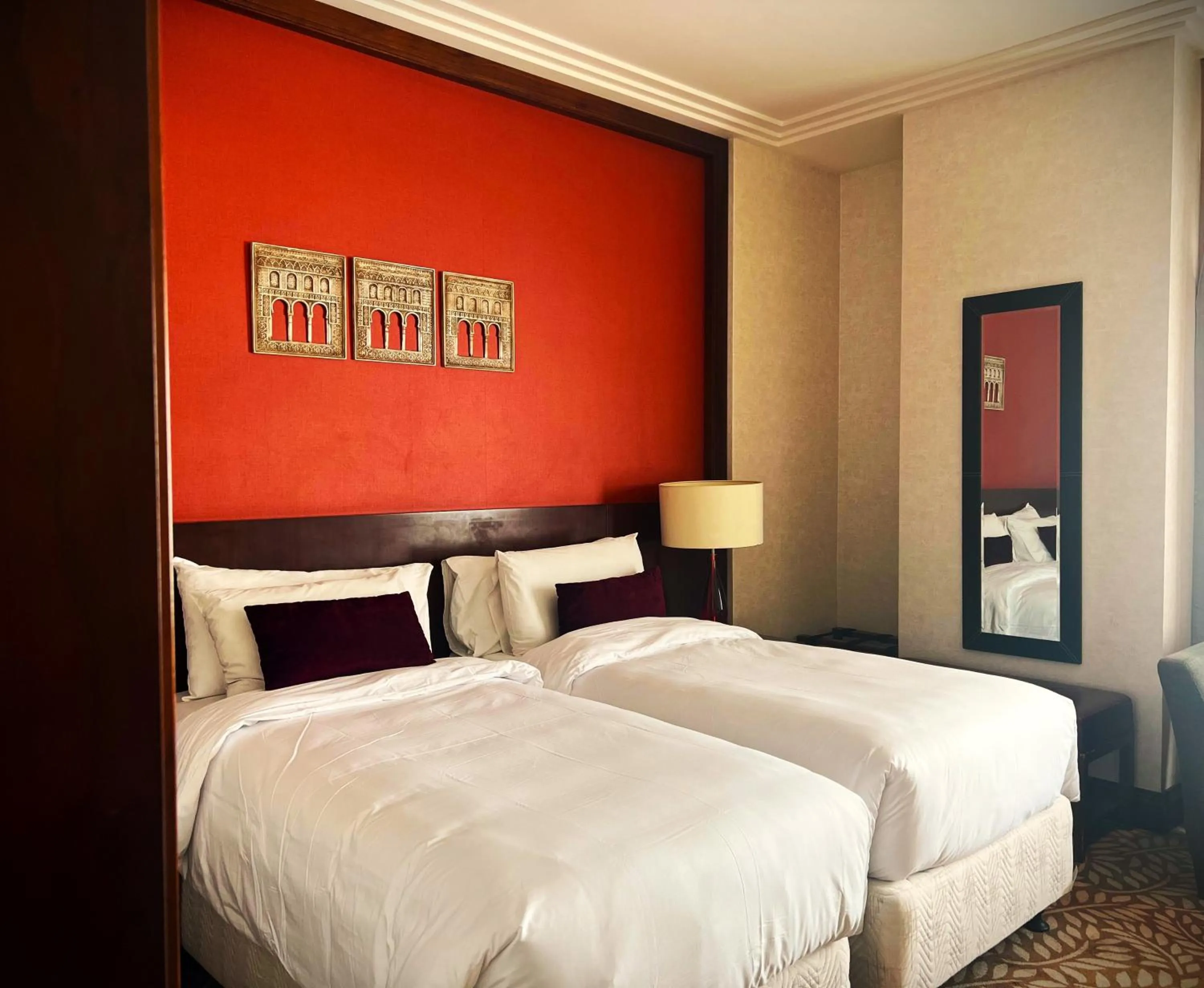 Bedroom, Bed in SAJA By Warwick Makkah Hotel