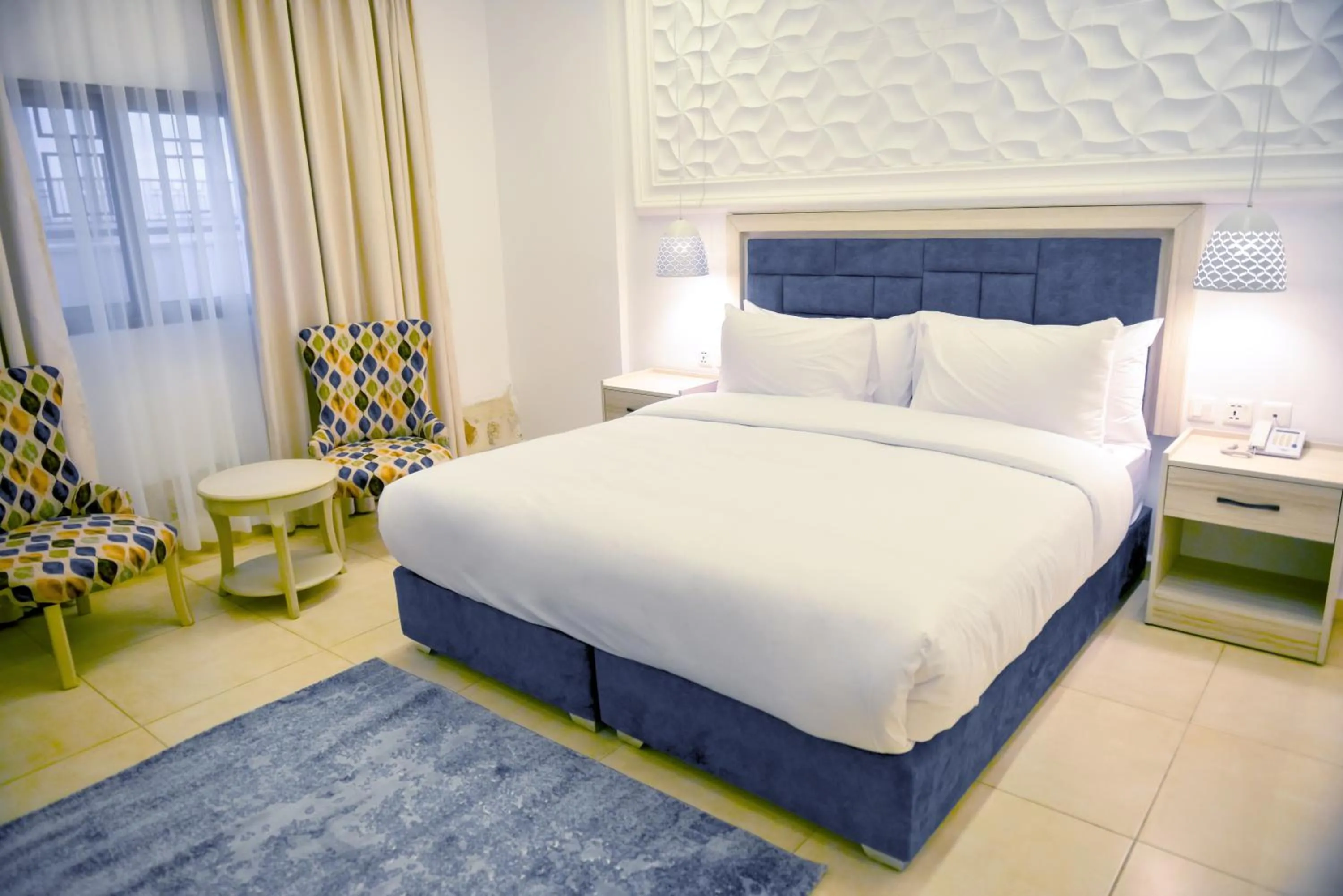 Guests, Bed in Petra Karam Hotel