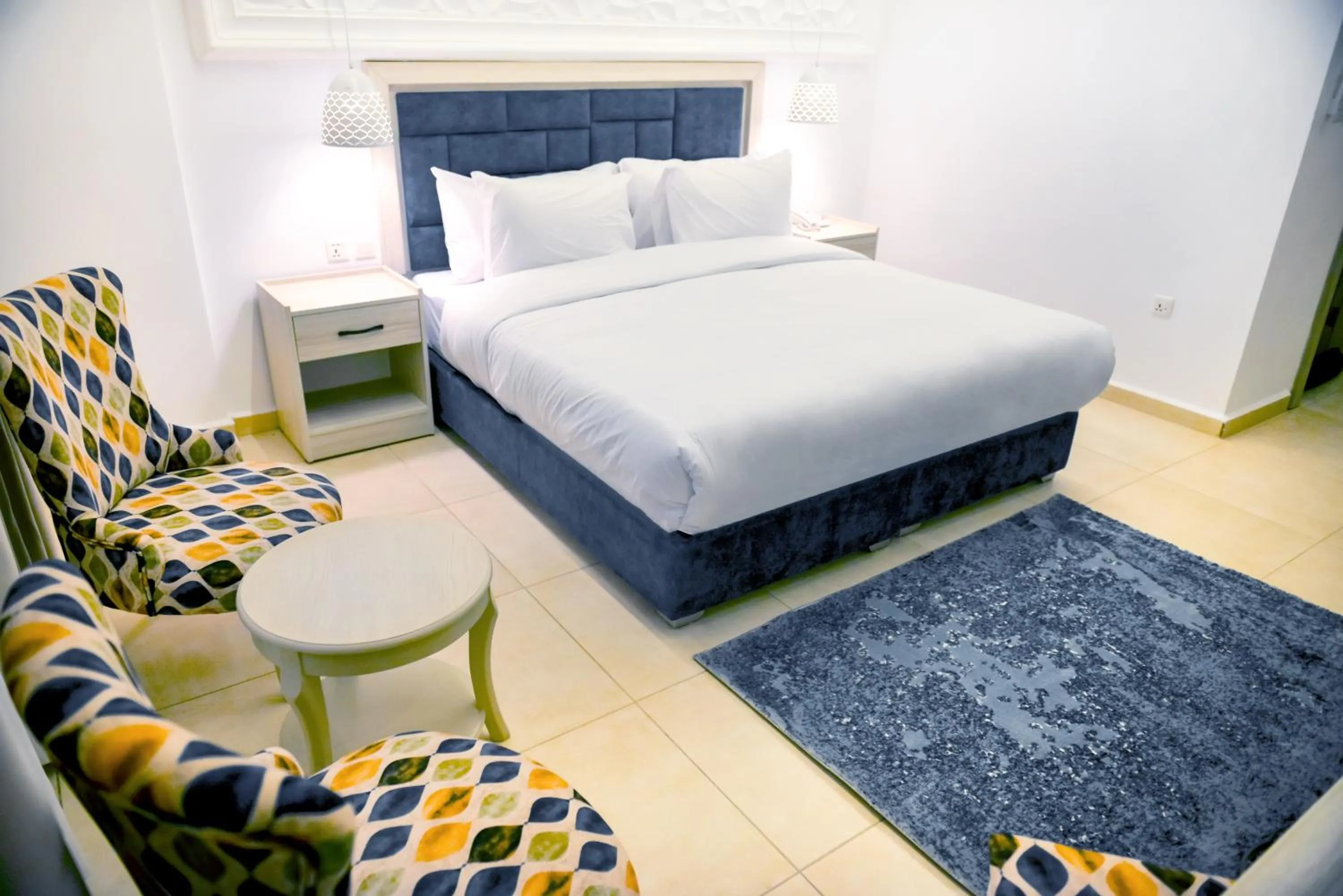 Guests, Bed in Petra Karam Hotel