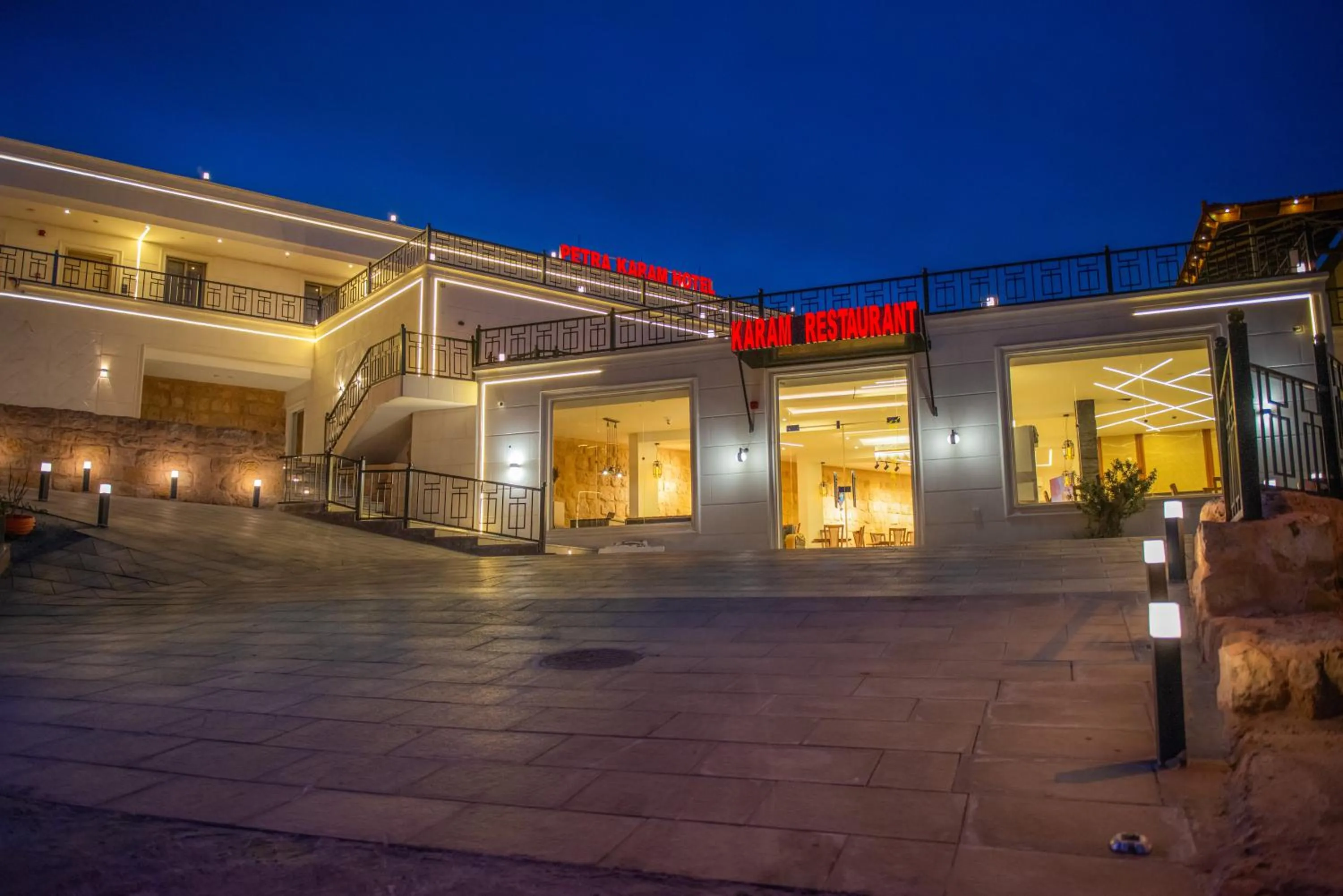 Property building in Petra Karam Hotel