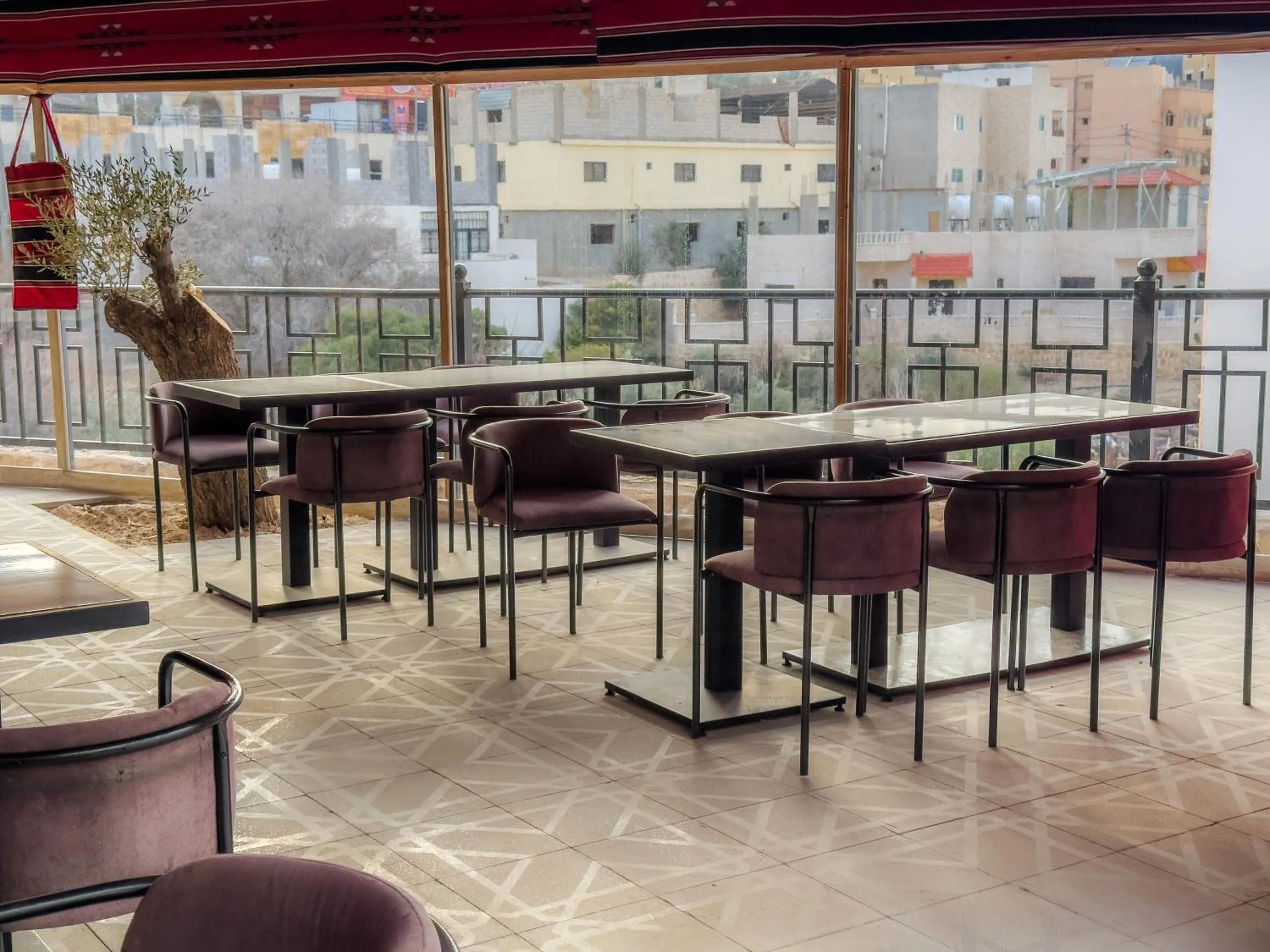 Lounge or bar in Petra Karam Hotel