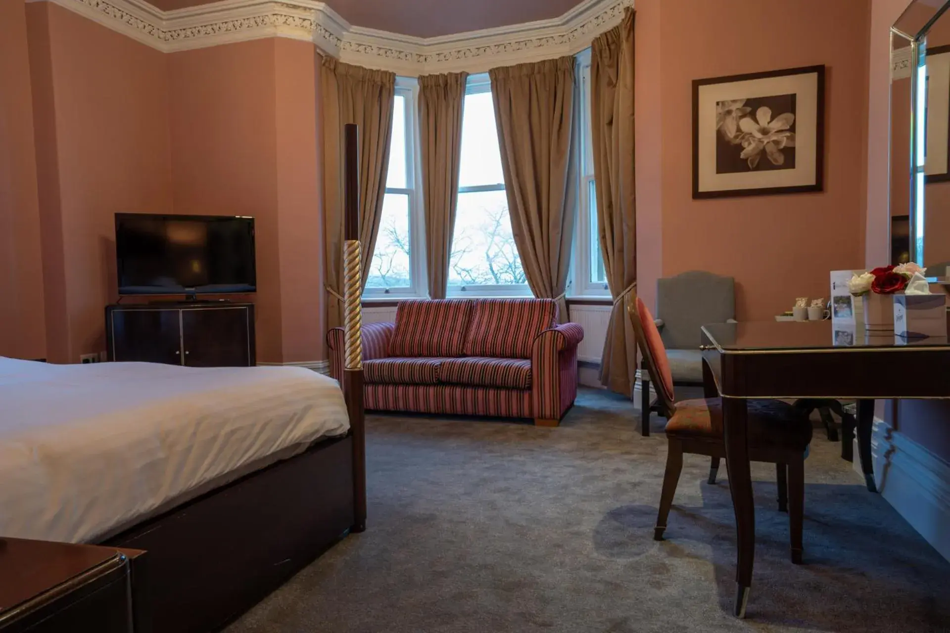 Bed in Hollin House Hotel Bed in Hollin House Hotel