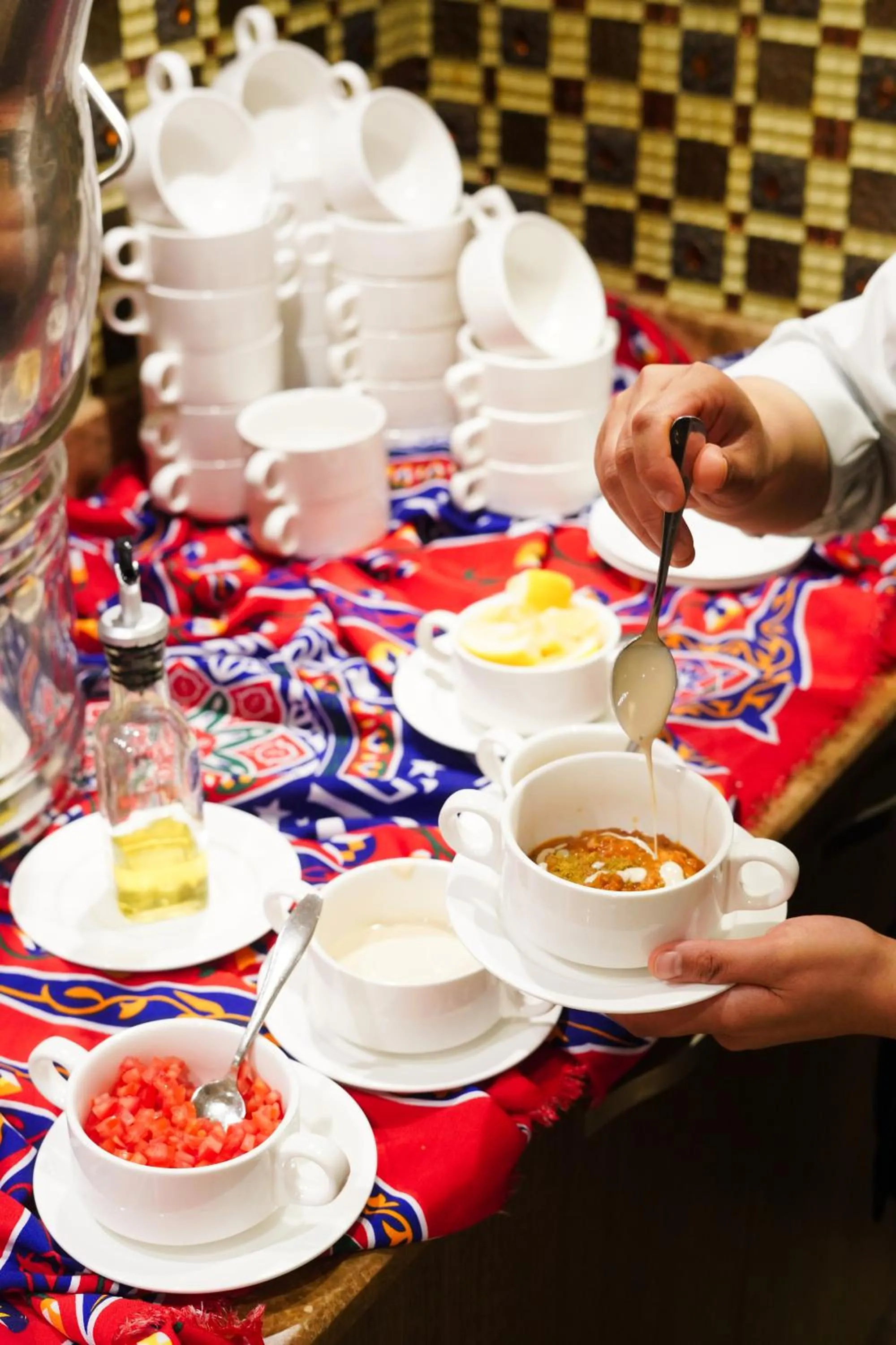 Buffet breakfast in Verta Quraish Hotel Jeddah