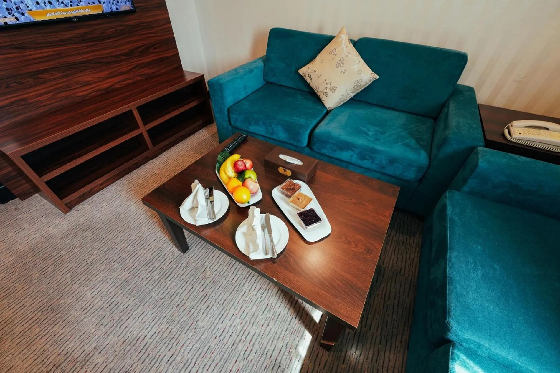 Living room in Verta Quraish Hotel Jeddah