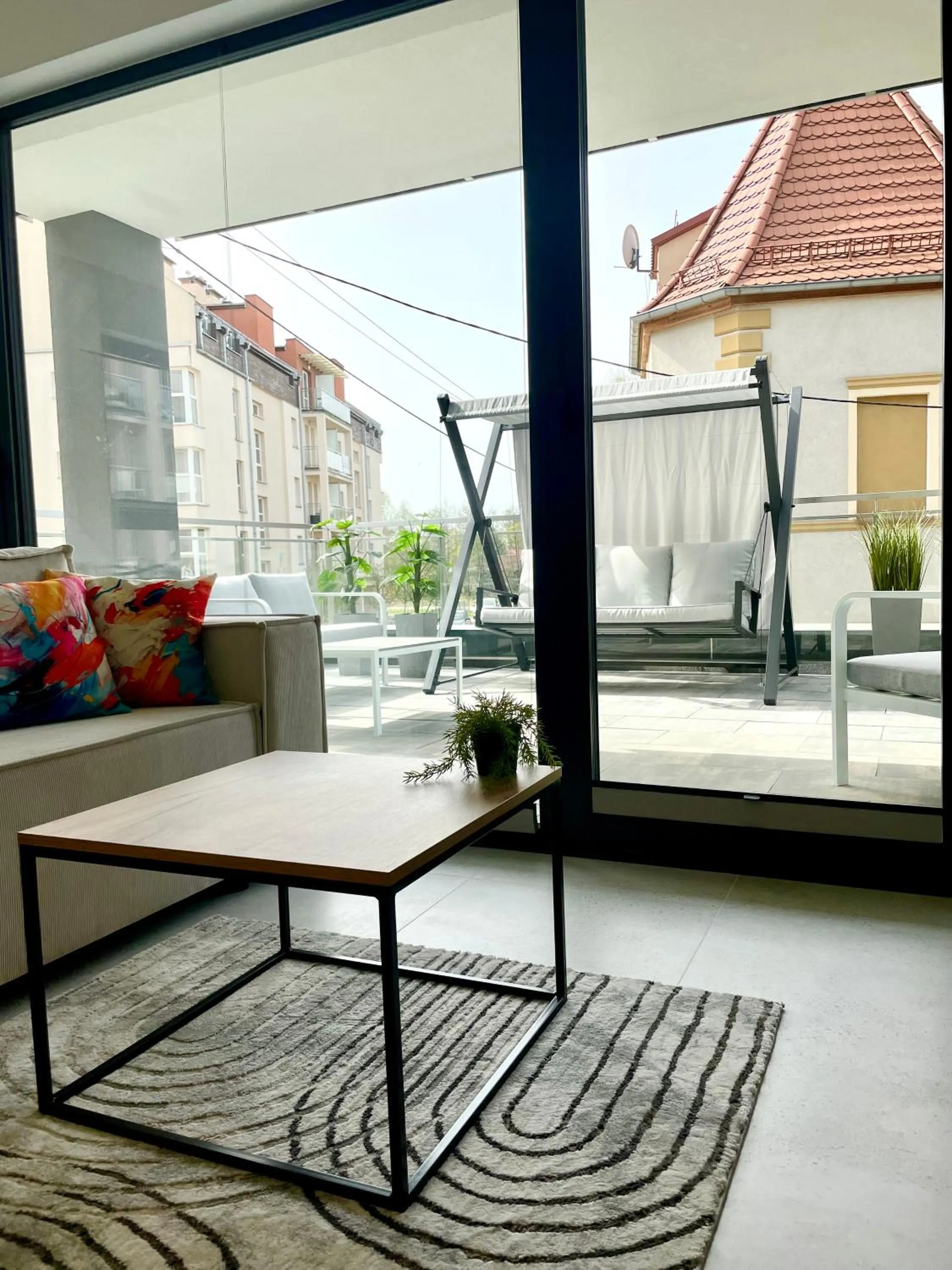 Balcony/Terrace in Apartament Bajeczny nad jeziorem Drwęckiem ROYAL APARTS OSTRÓDA