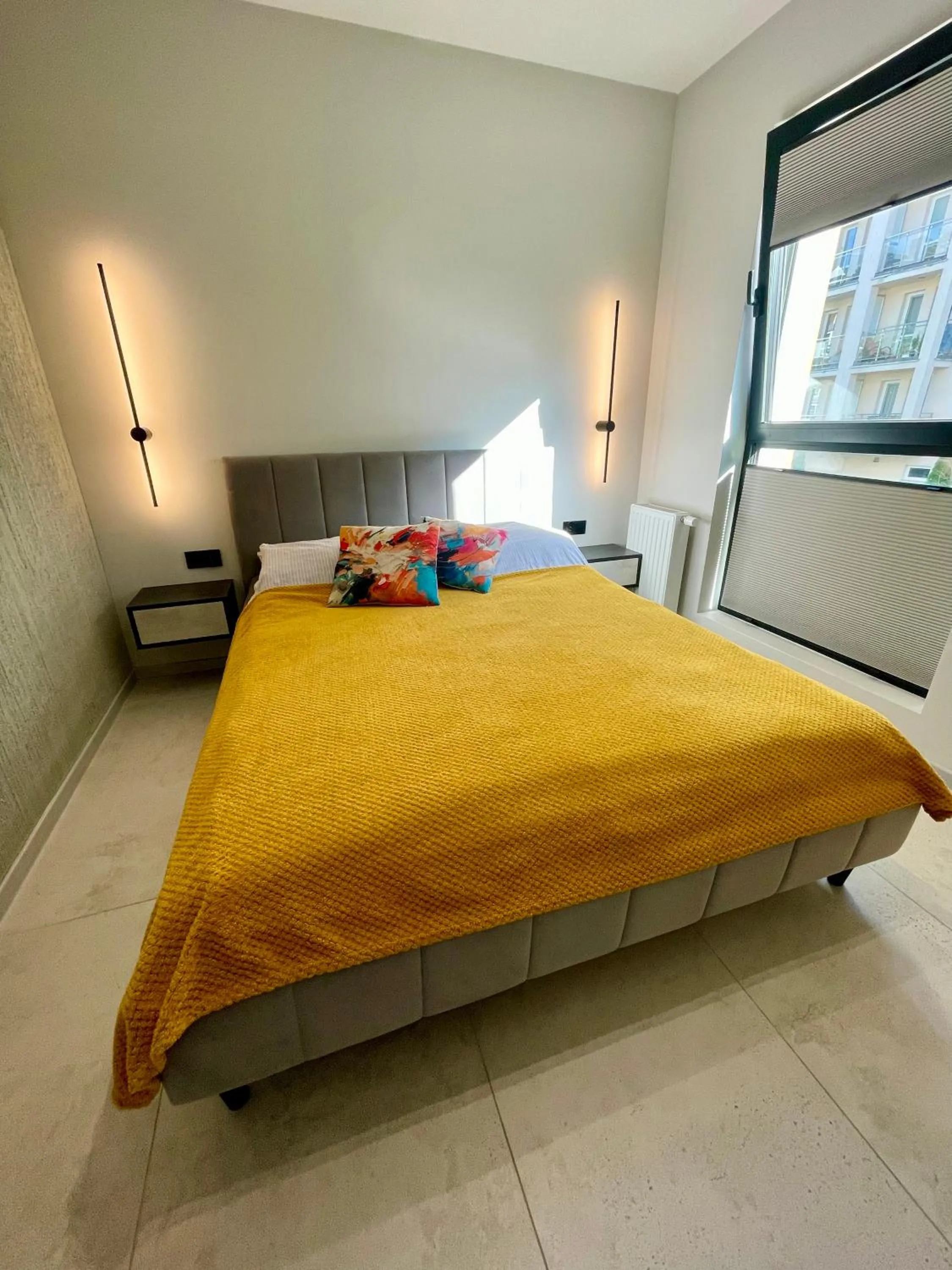 Bed in Apartament Bajeczny nad jeziorem Drwęckiem ROYAL APARTS OSTRÓDA