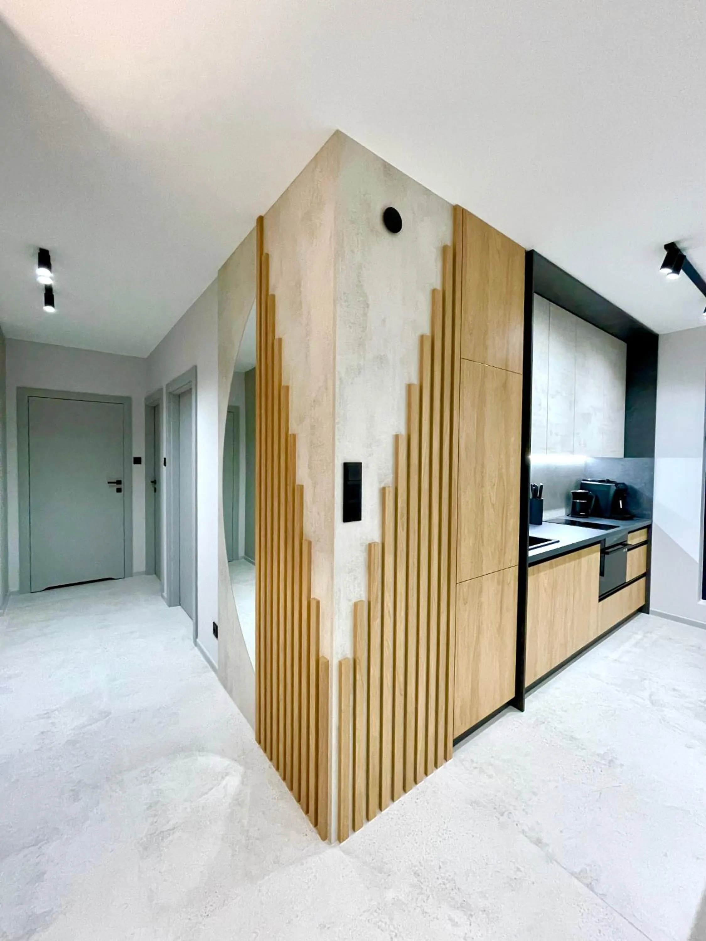 Kitchen or kitchenette in Apartament Bajeczny nad jeziorem Drwęckiem ROYAL APARTS OSTRÓDA