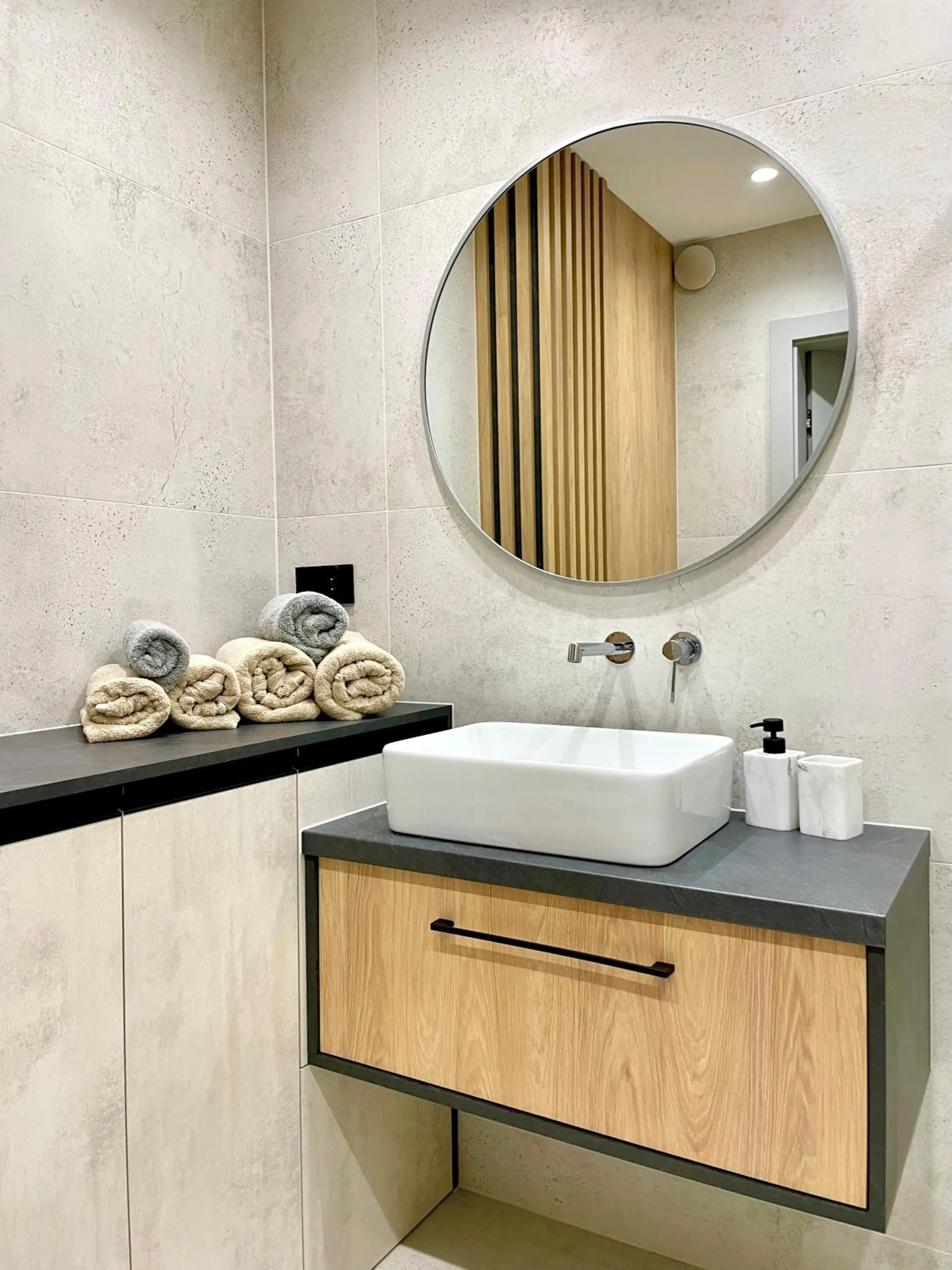 Bathroom in Apartament Bajeczny nad jeziorem Drwęckiem ROYAL APARTS OSTRÓDA