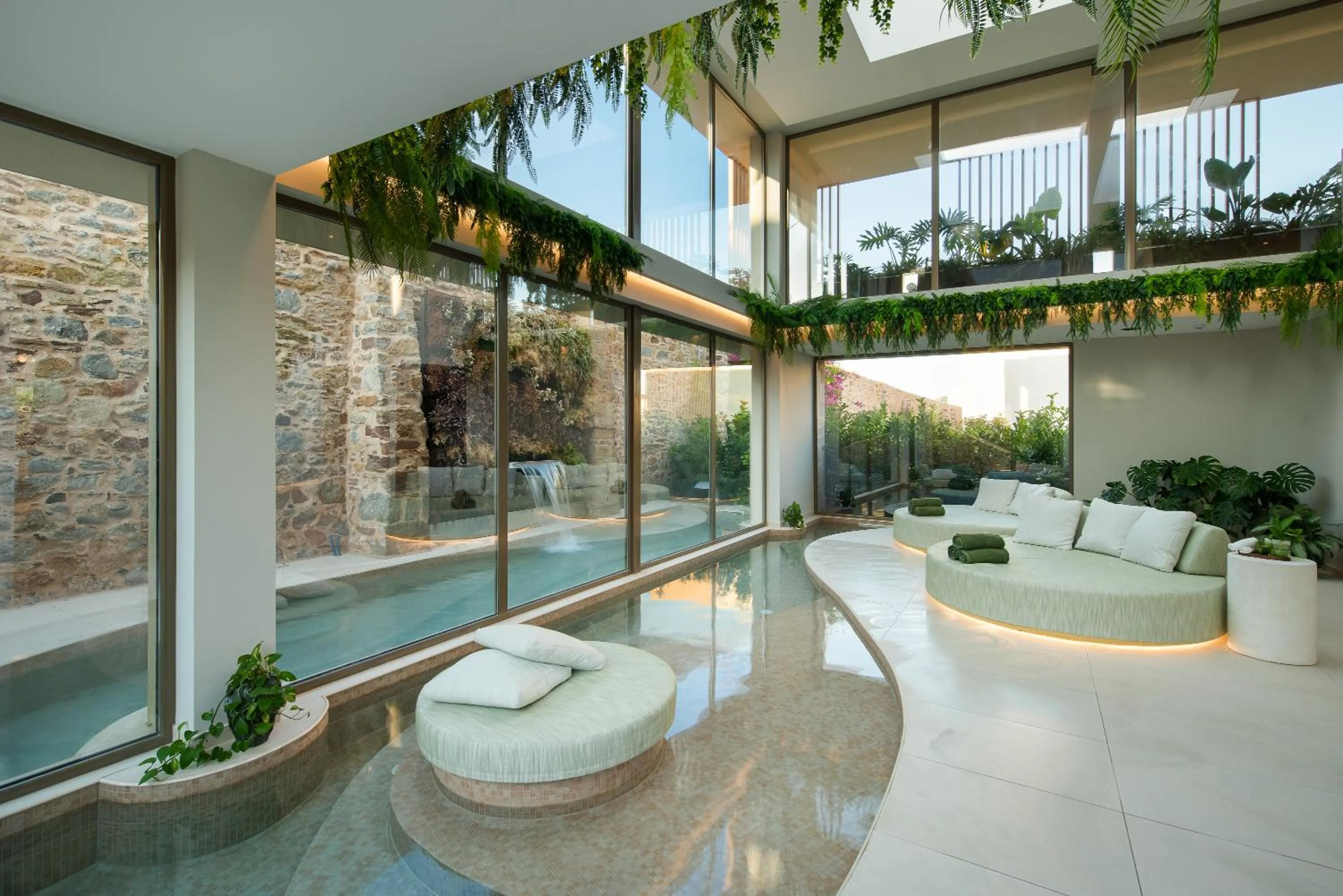 Spa and wellness centre/facilities in Royal Pearl Island Chios Hotel and Spa