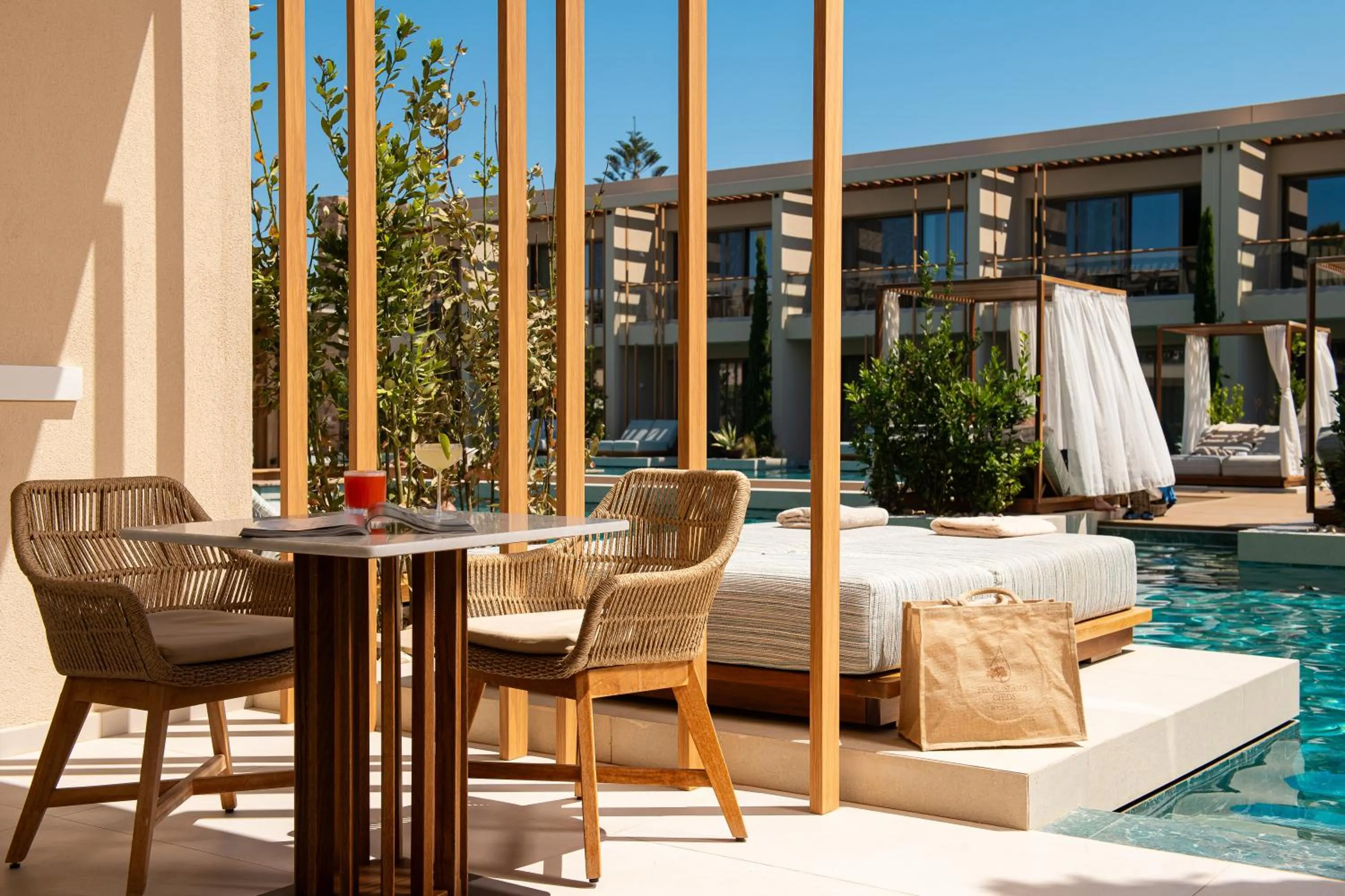 Balcony/Terrace in Royal Pearl Island Chios Hotel and Spa