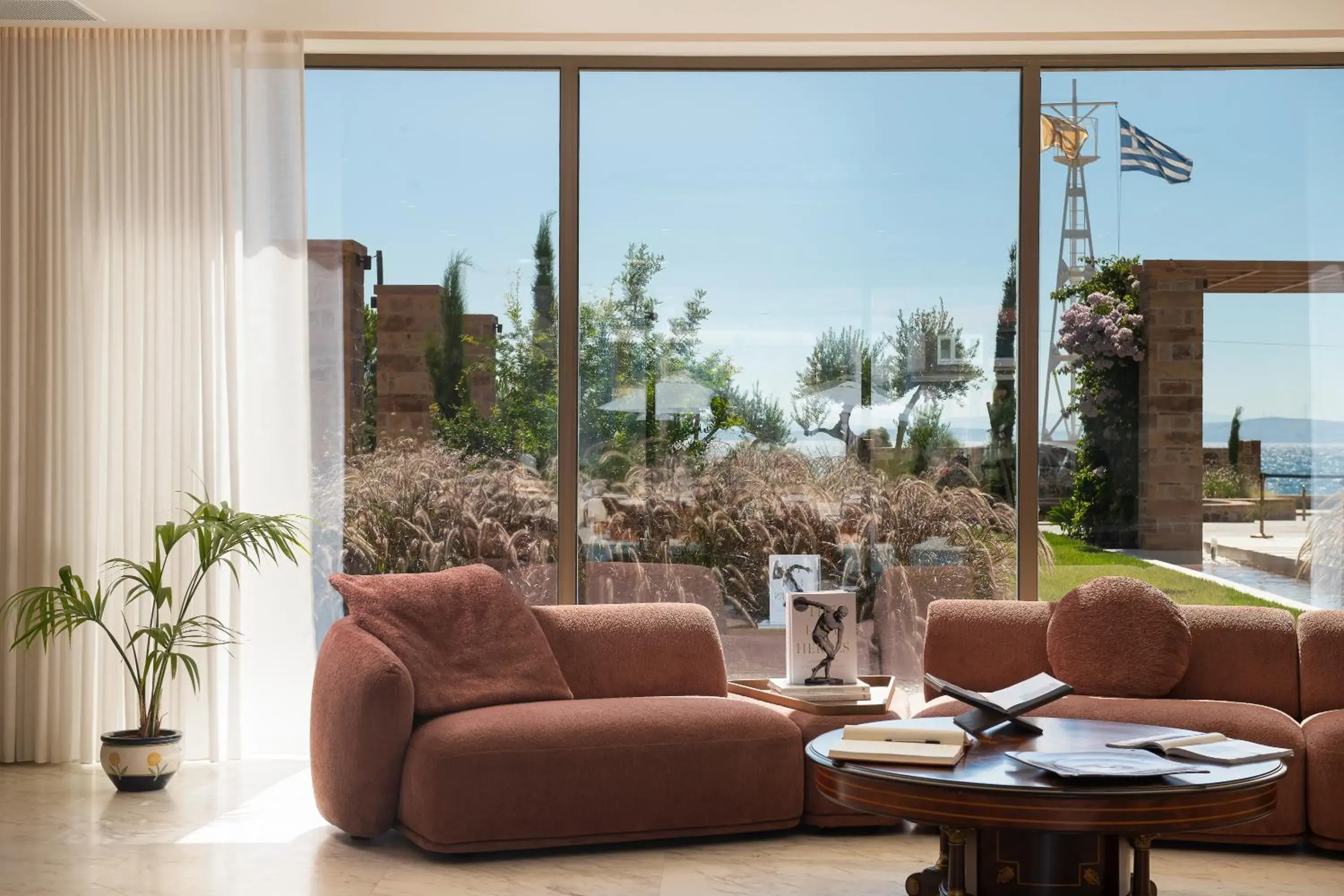 Lounge or bar in Royal Pearl Island Chios Hotel and Spa Lounge or bar in Royal Pearl Island Chios Hotel and Spa